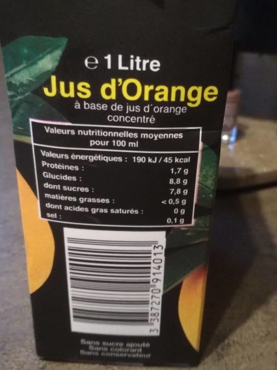 Gerentes Jus D'orange packshot