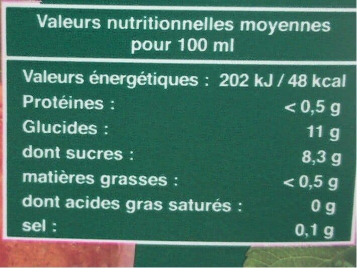Gerentes Jus De Pomme packshot