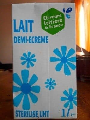 Gérentes Lait demi-écrémé packshot