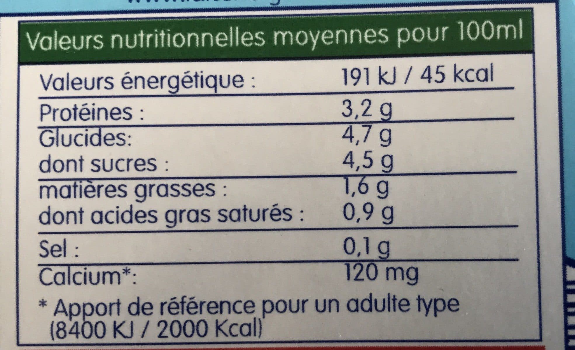 Gerentes Les Monts Yssingelais lait demi ecreme packshot