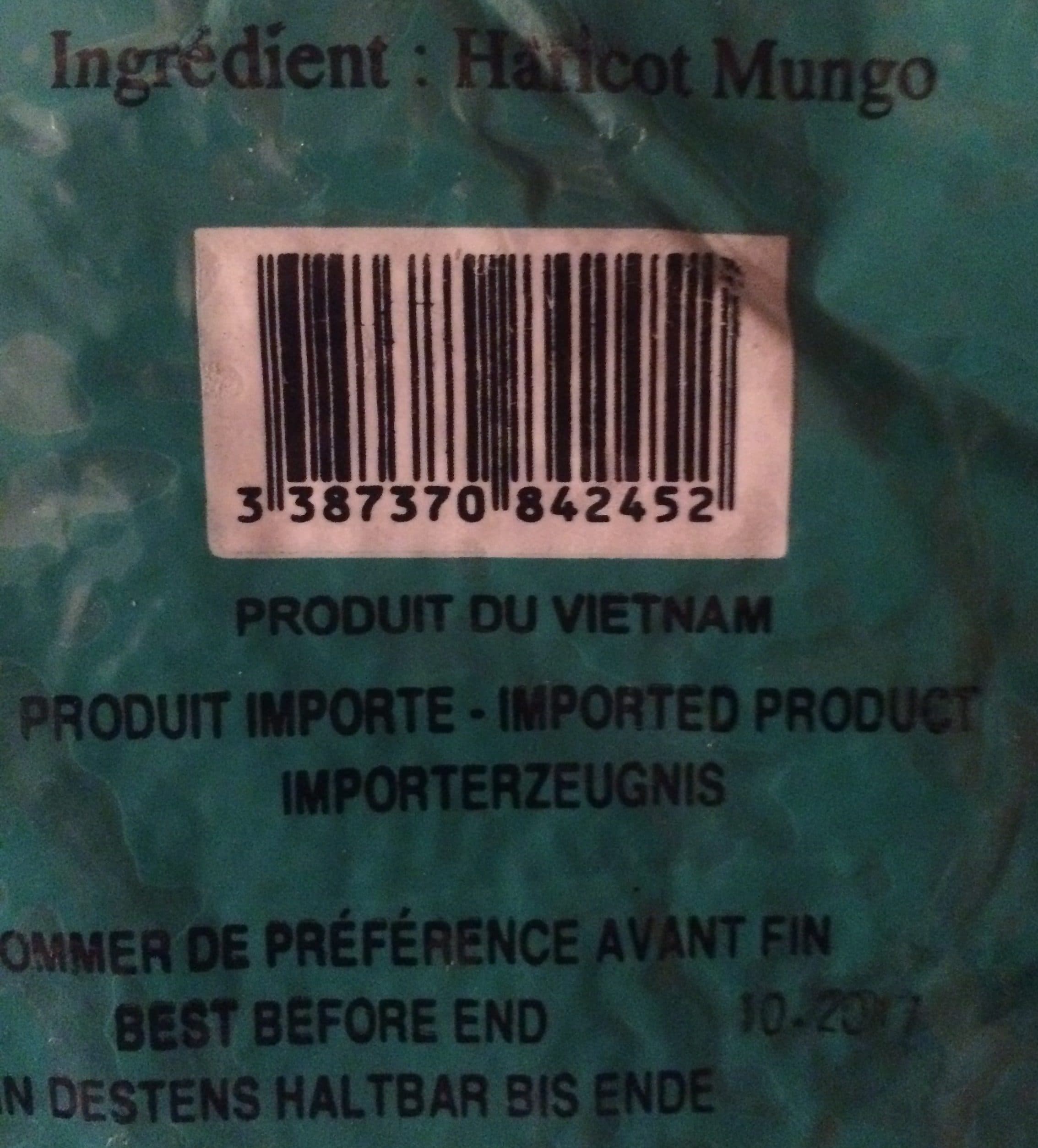 Róng Y Ang Haricot Mungo Décortiqué Dragon Or 400G Vietnam packshot