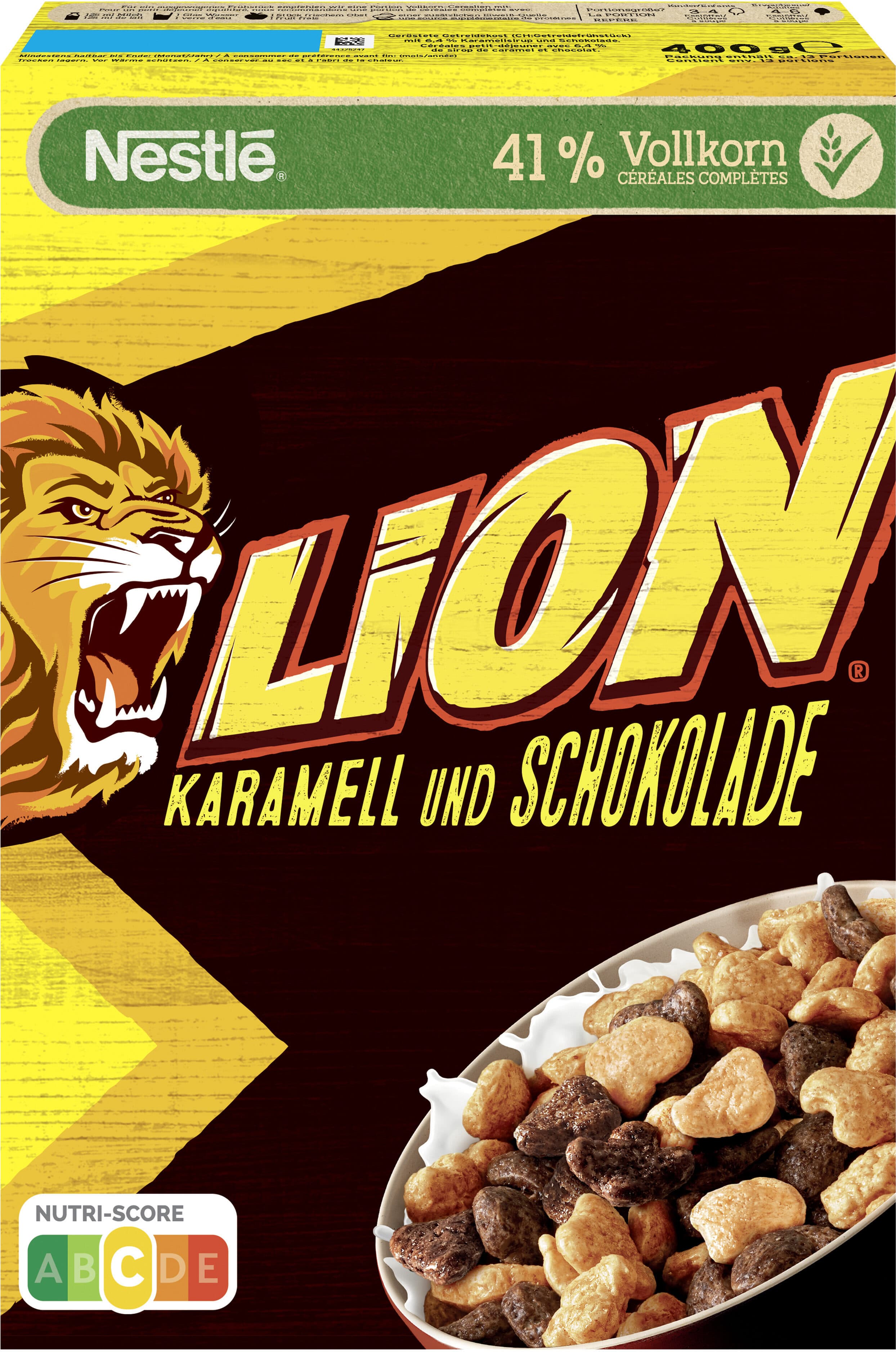 Nestlé Lion Kellogs packshot