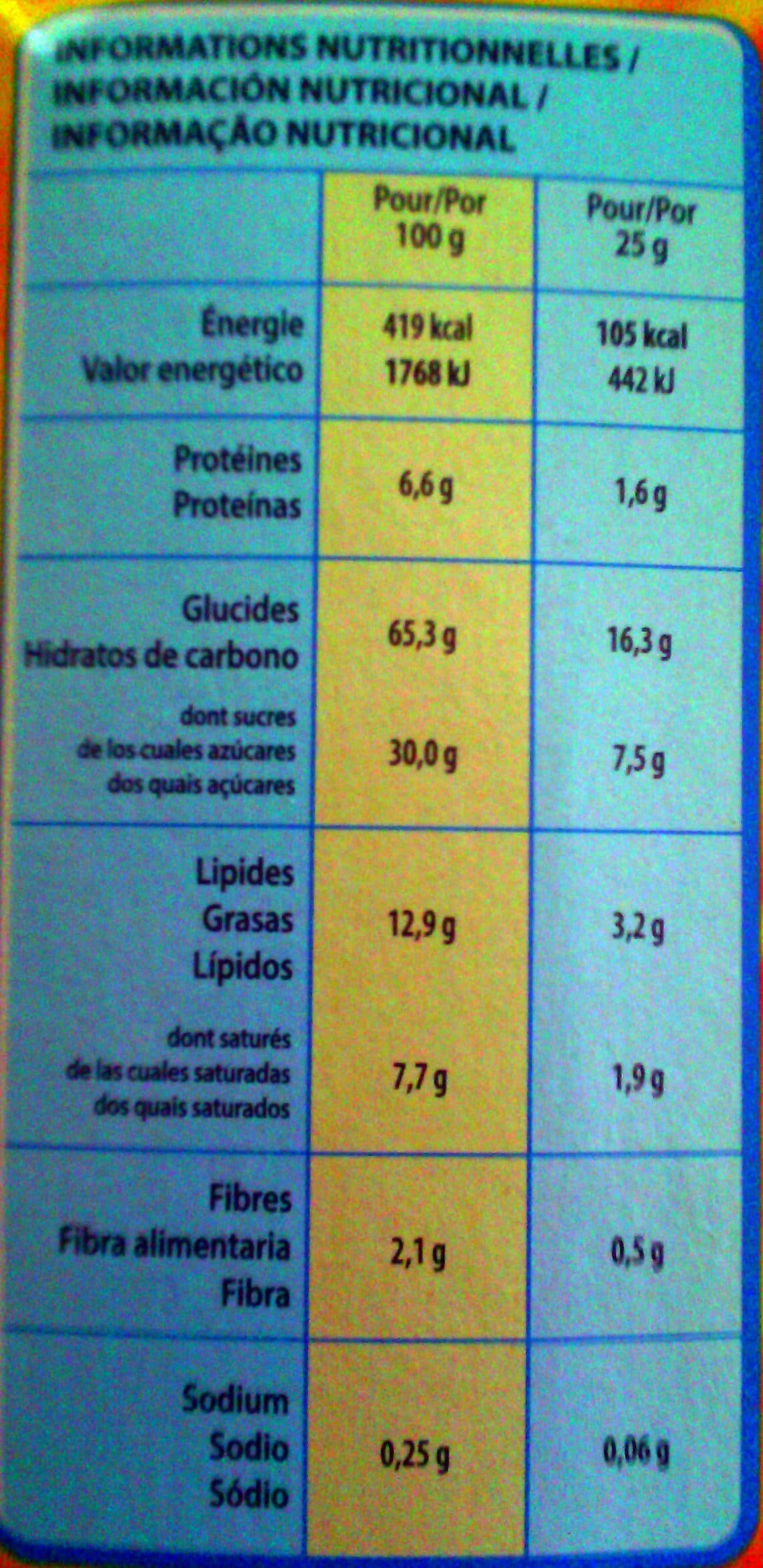 Nestlé NESTLE GOLDEN GRAHAMS Barres de Céréales 6x25g packshot
