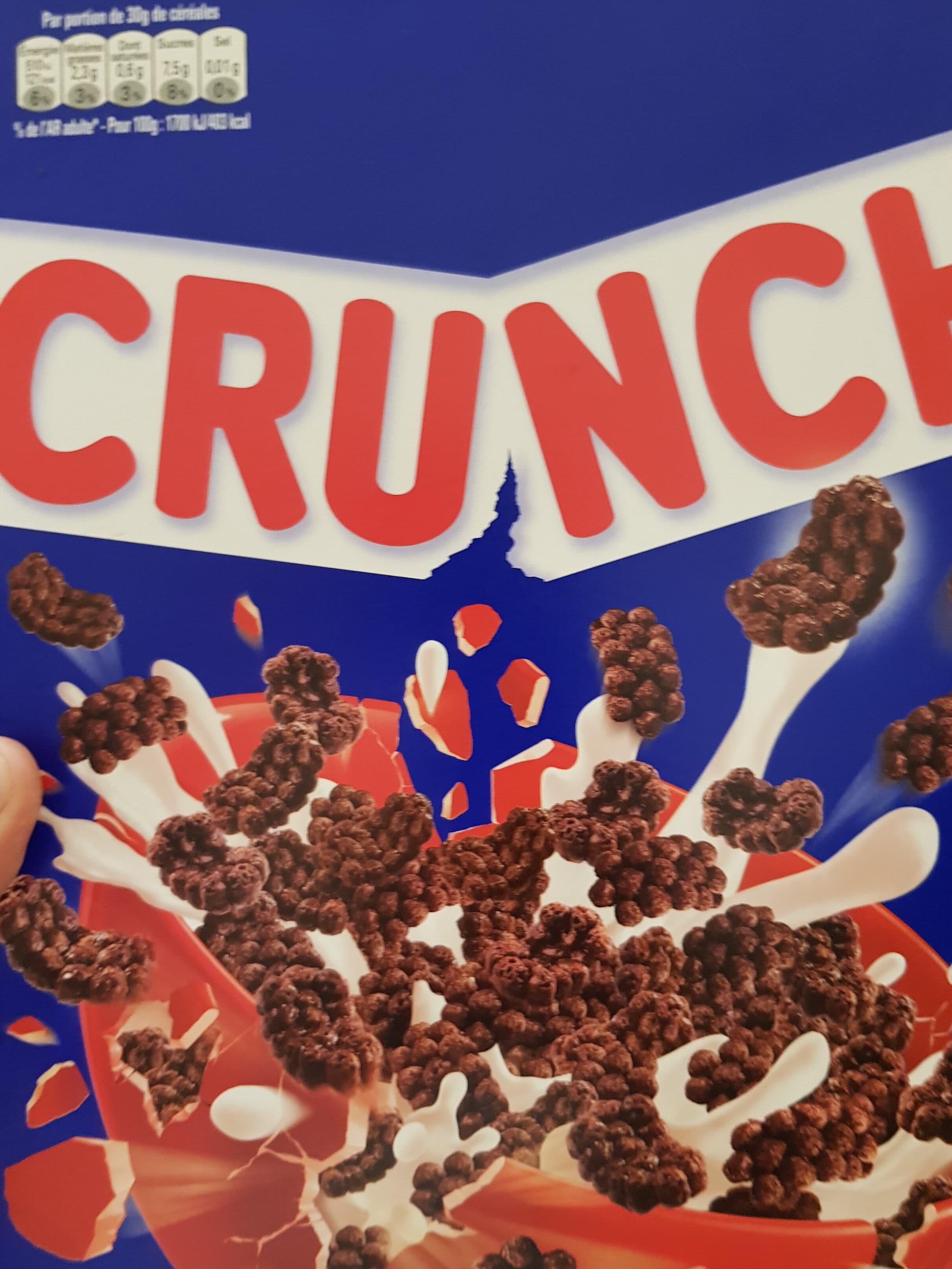 Nestlé crunch packshot