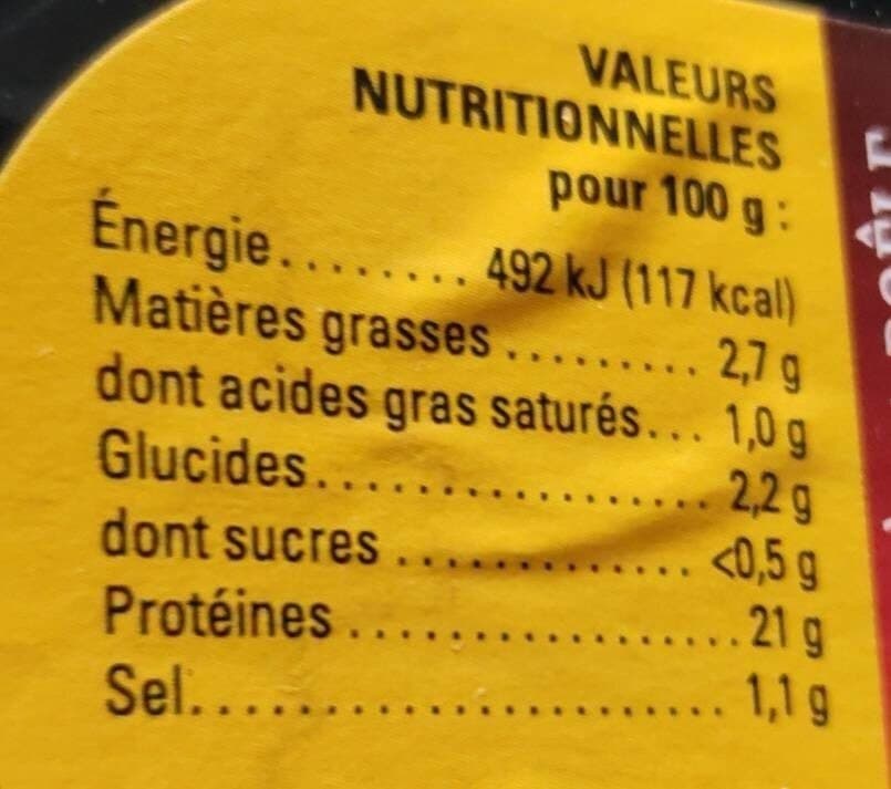 Les braserades Lolo filet de poc packshot