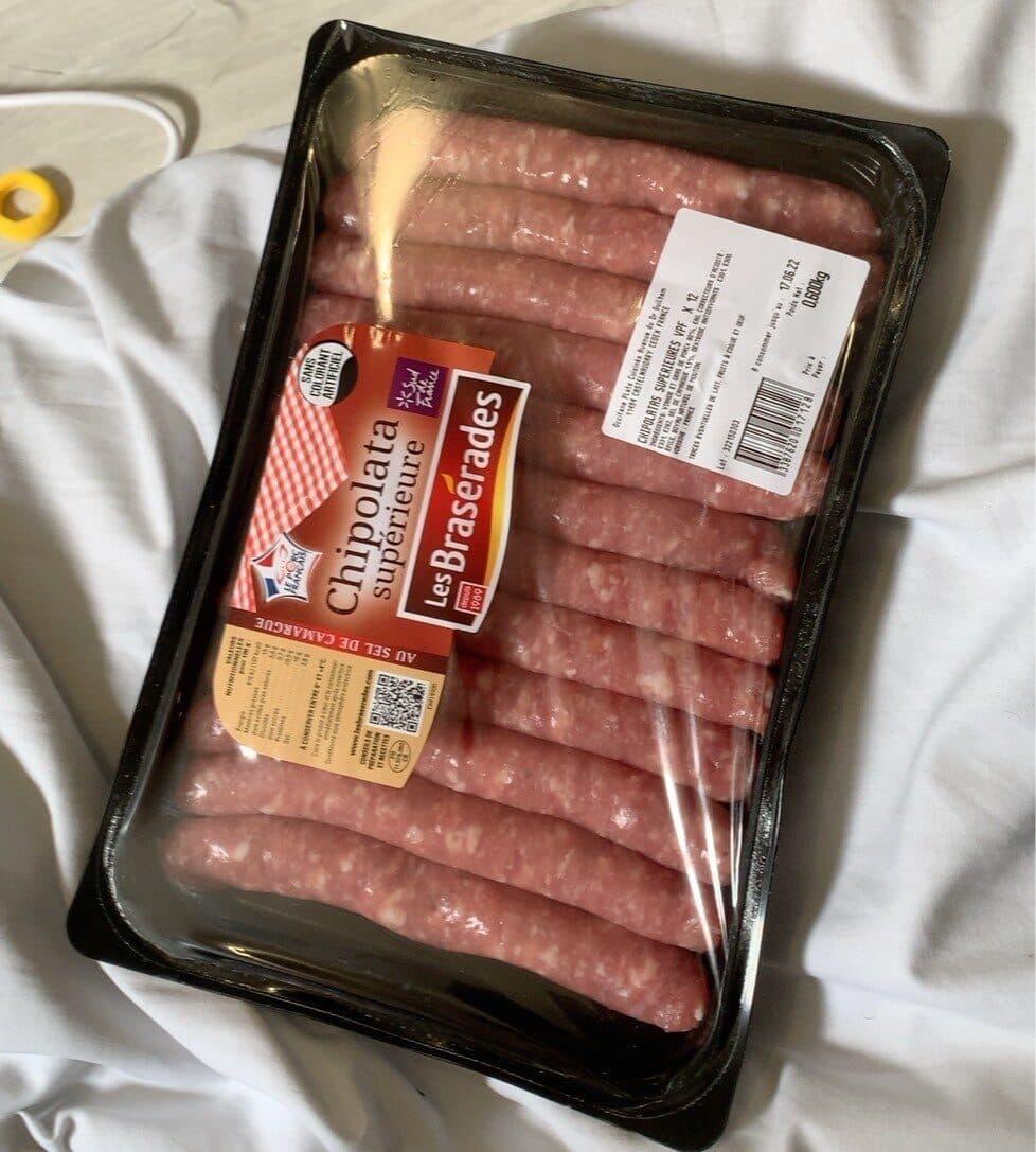 Les Brasérades Chipolata superieur les braserades packshot