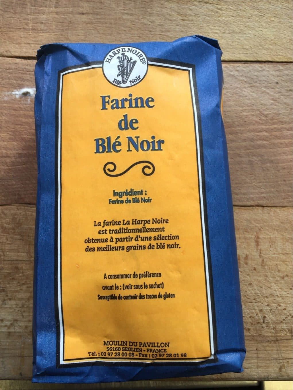 Harpe Noire Farine de ble noir packshot