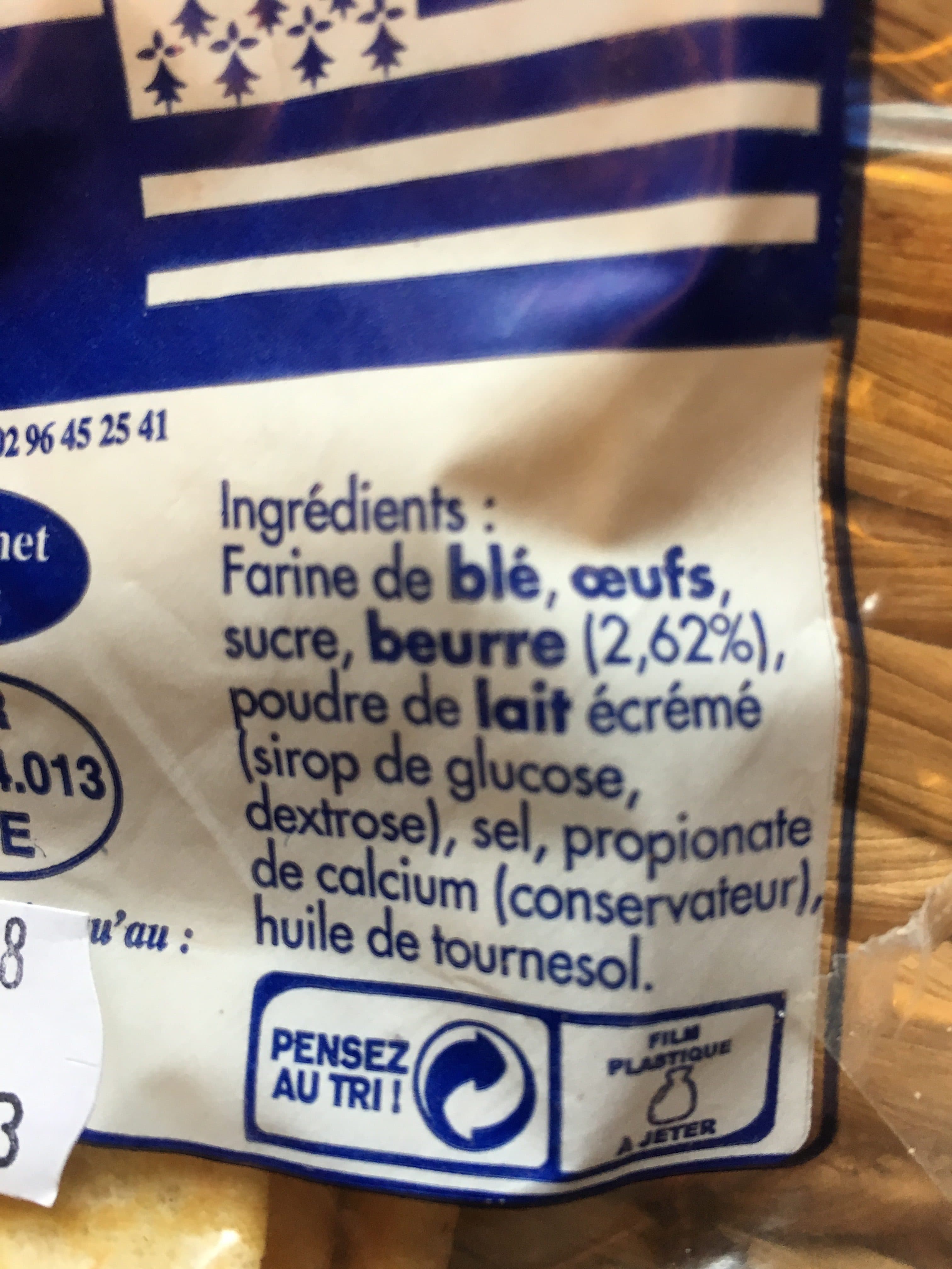 Ar Vilin Goz 6 Crêpes Bretonnes packshot