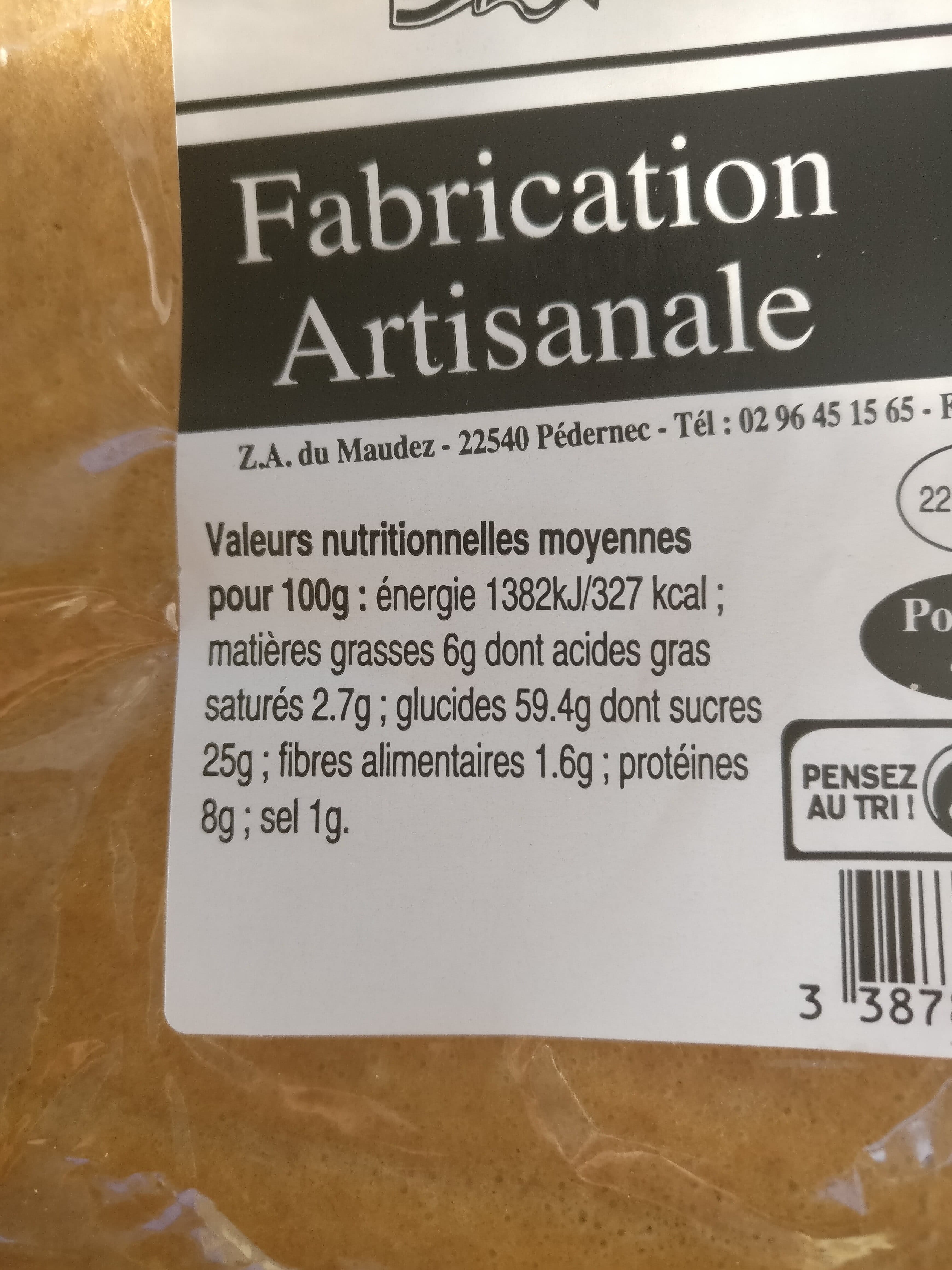 Open Food Facts Crêpes bretonnes packshot