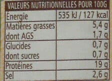 La baronnie Jambon de Dinde packshot