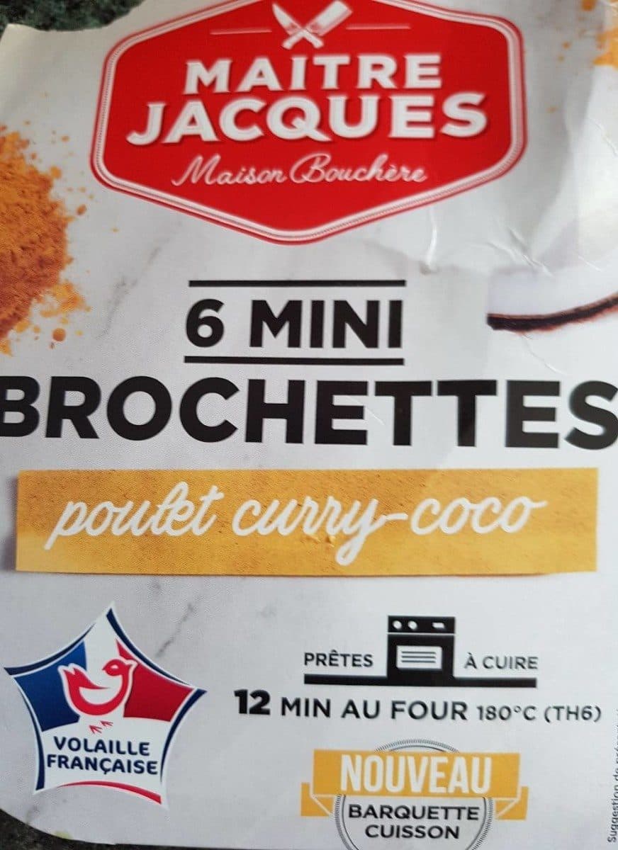Maître Jacques 6 mini brochettes packshot