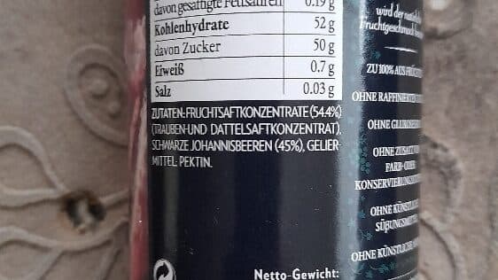 ST. DALFOUR Schwarze Johannisbeeren packshot