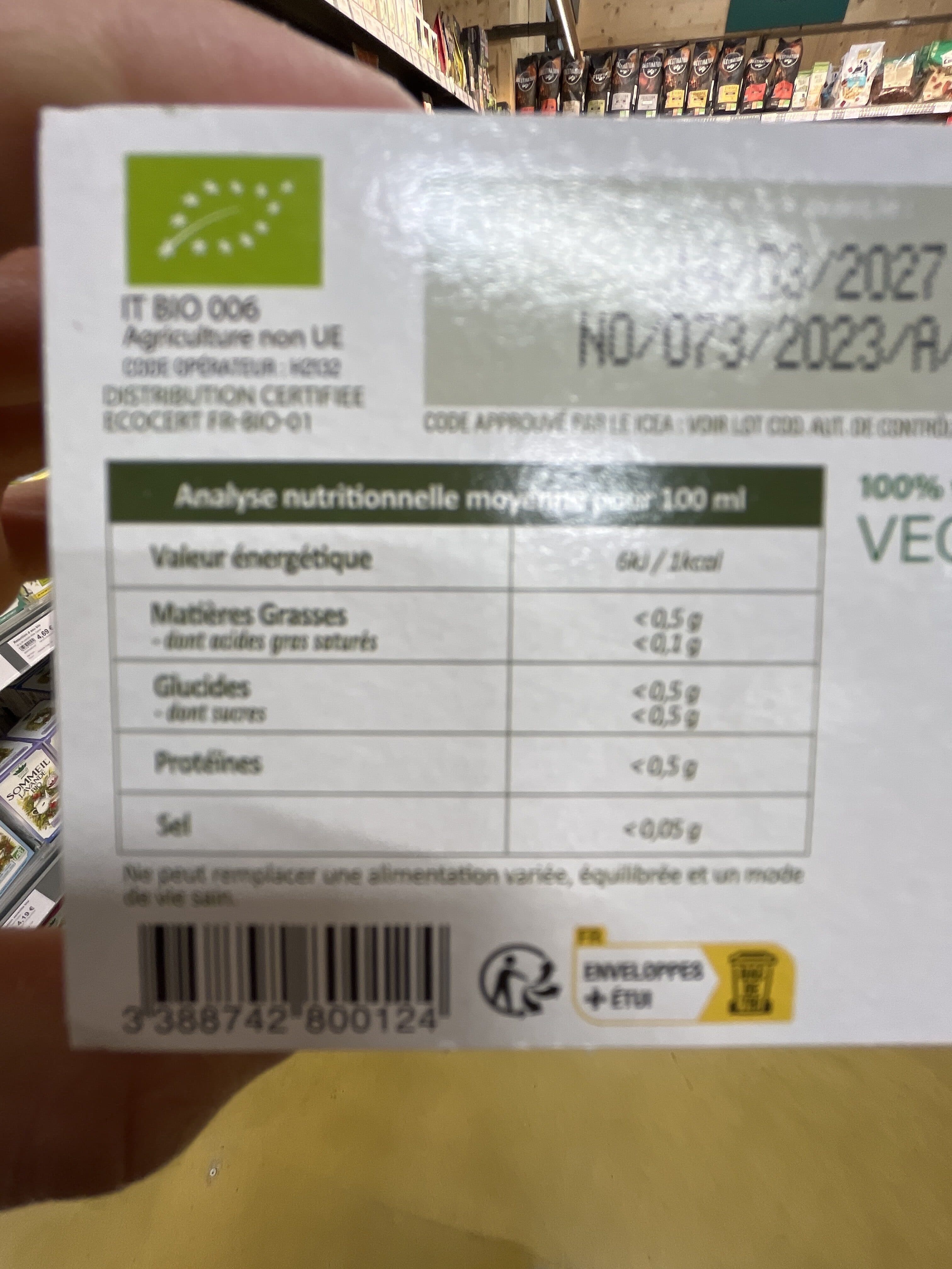 Romon Nature Thé vert bio packshot