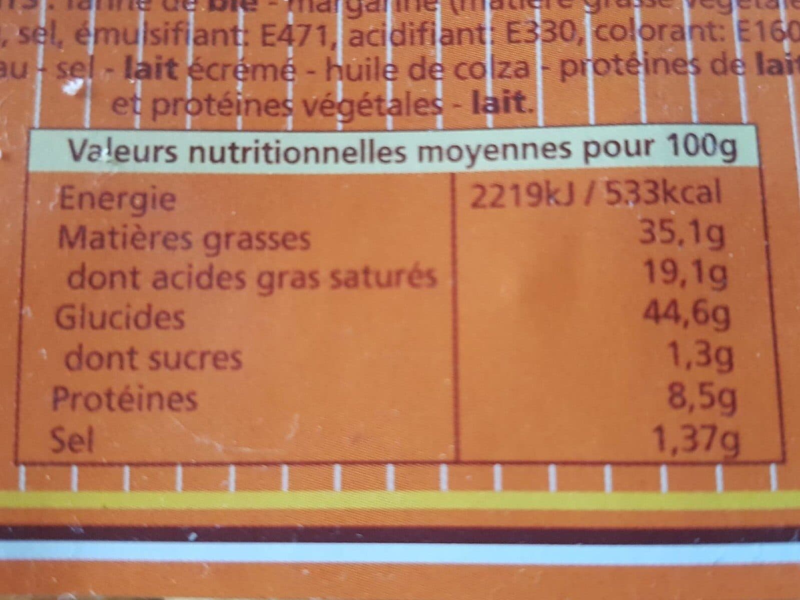 Open Food Facts Mini bouchées à garnir (x12) packshot