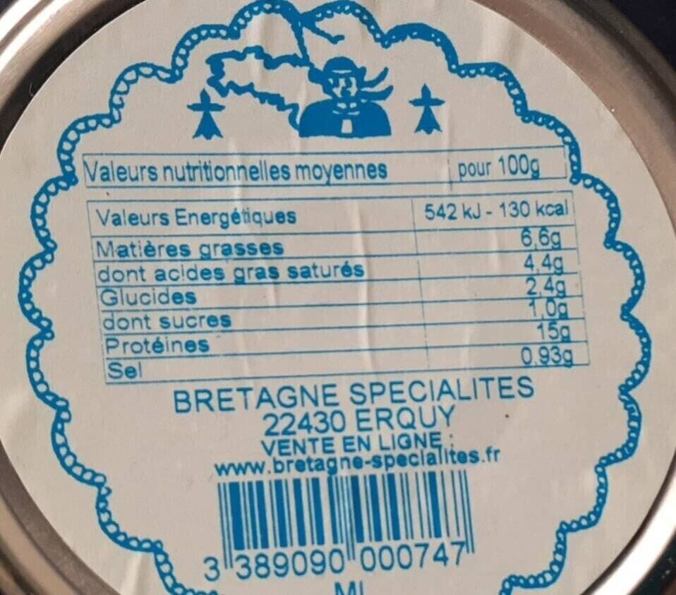 Bretagne spécialités Mousseline de langoustines packshot