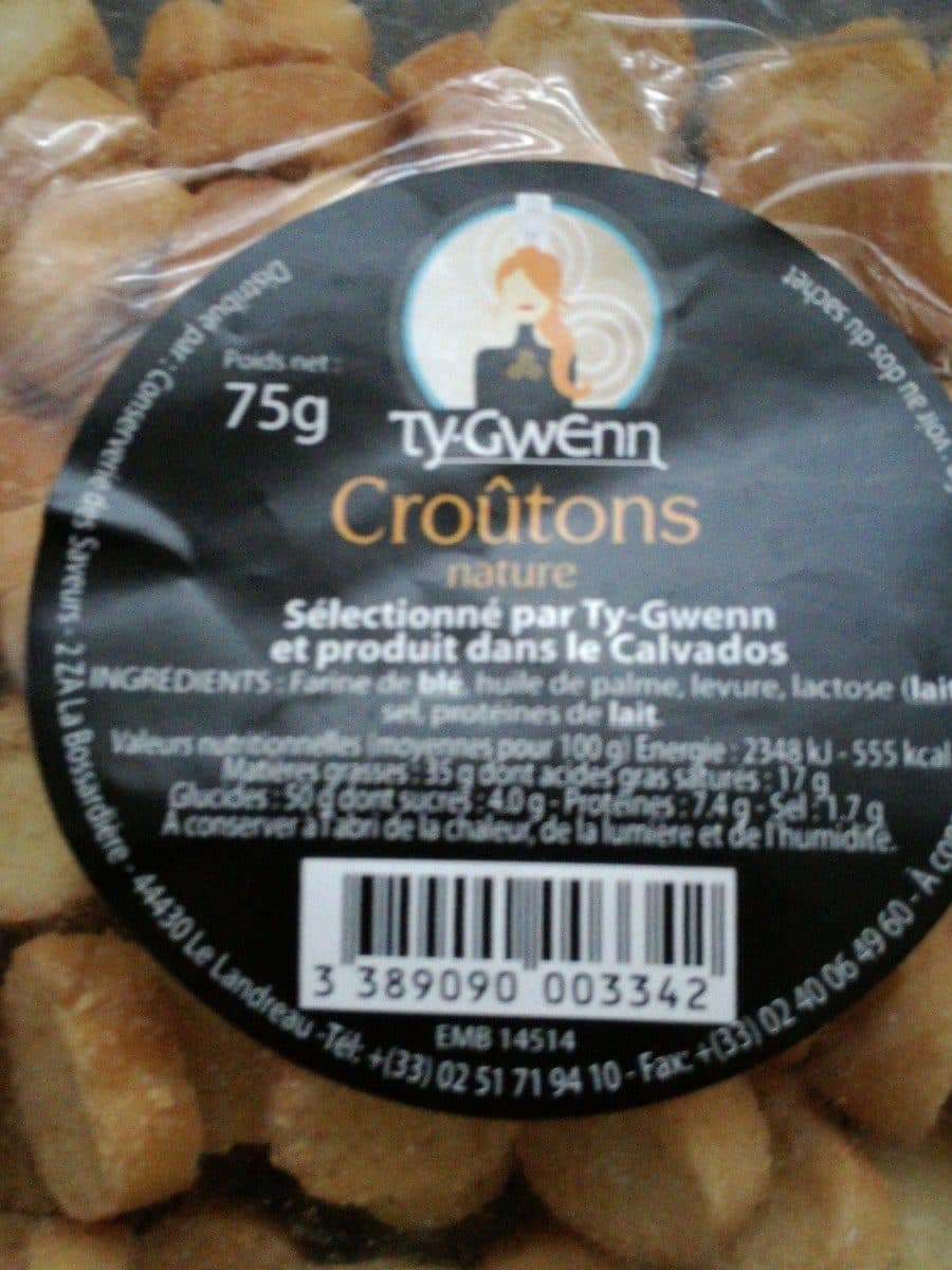 Conserverie des Saveurs Croûtons packshot