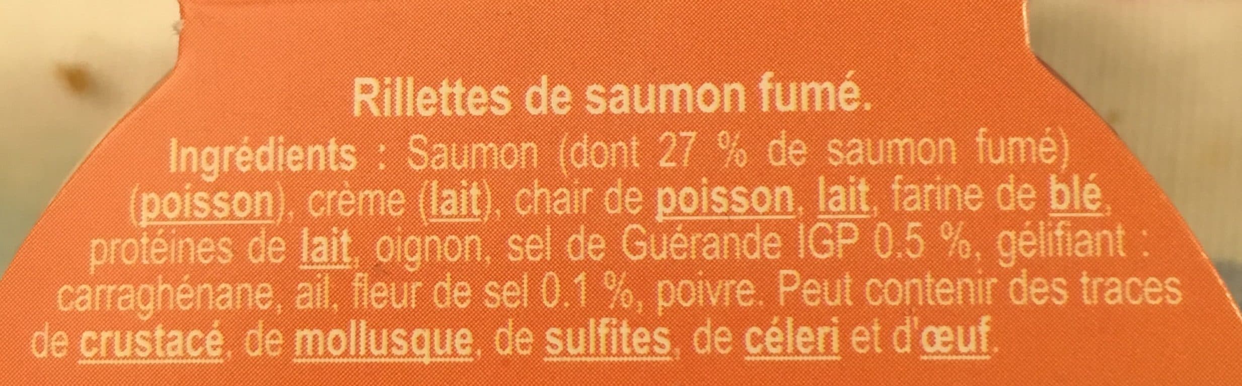Ty gwenn Rillettes de saumon fumé packshot