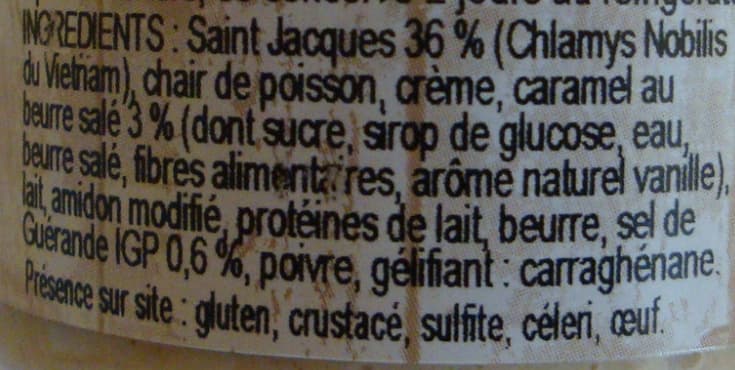 Côté Mer Rillettes de Saint Jacques packshot