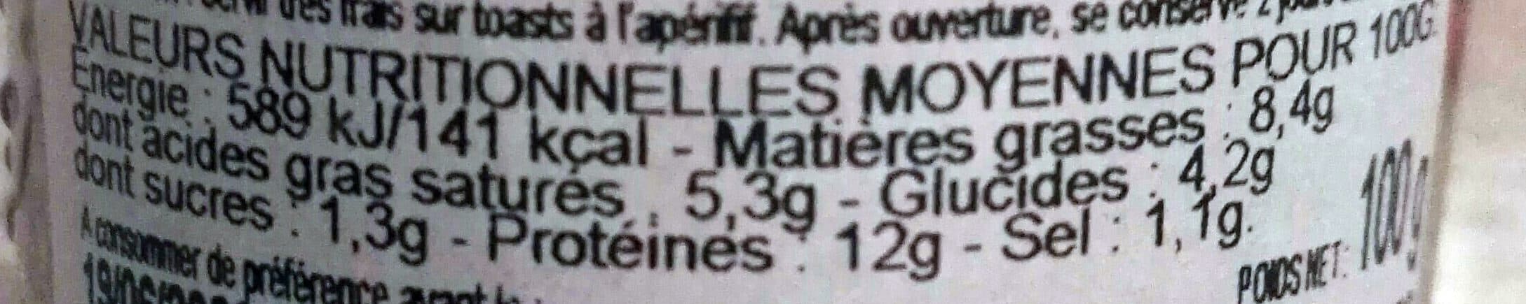 Bretagne Spécialités Rillettes aux crevettes rôties au cidre packshot