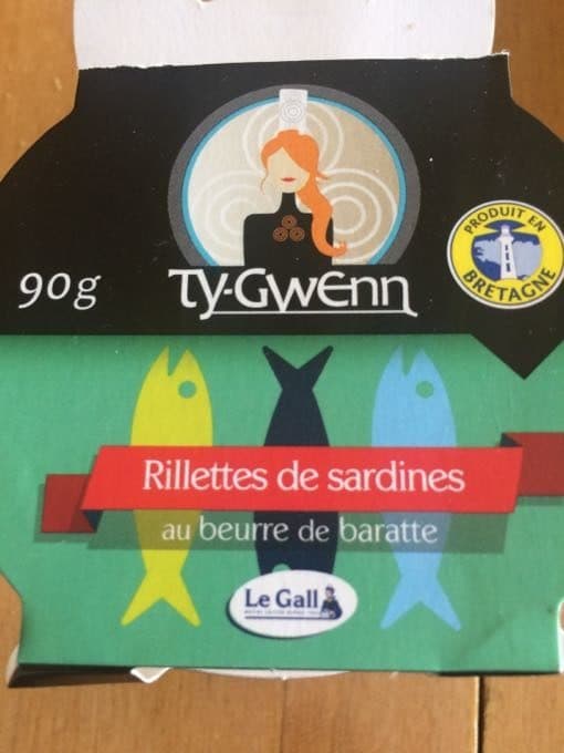 Ty Gwenn Rillettes De Sardines Au Beurre De Baratte packshot