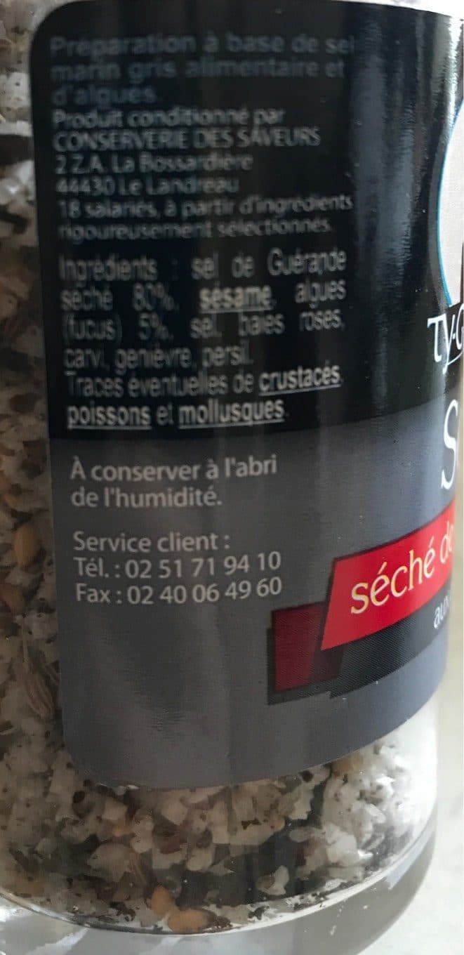 Ty-Gwenn Sel séché de Guérande packshot