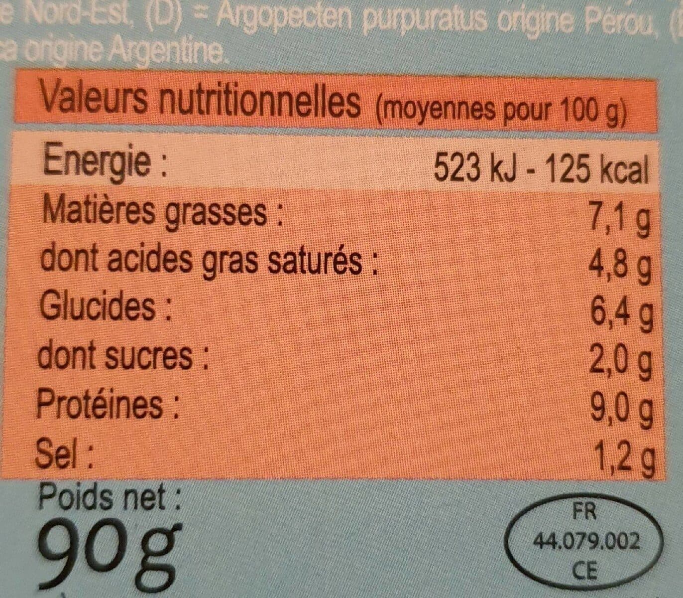 Conserverie des Saveurs Rillettes de Saint-Jacques au sel de Guérande packshot