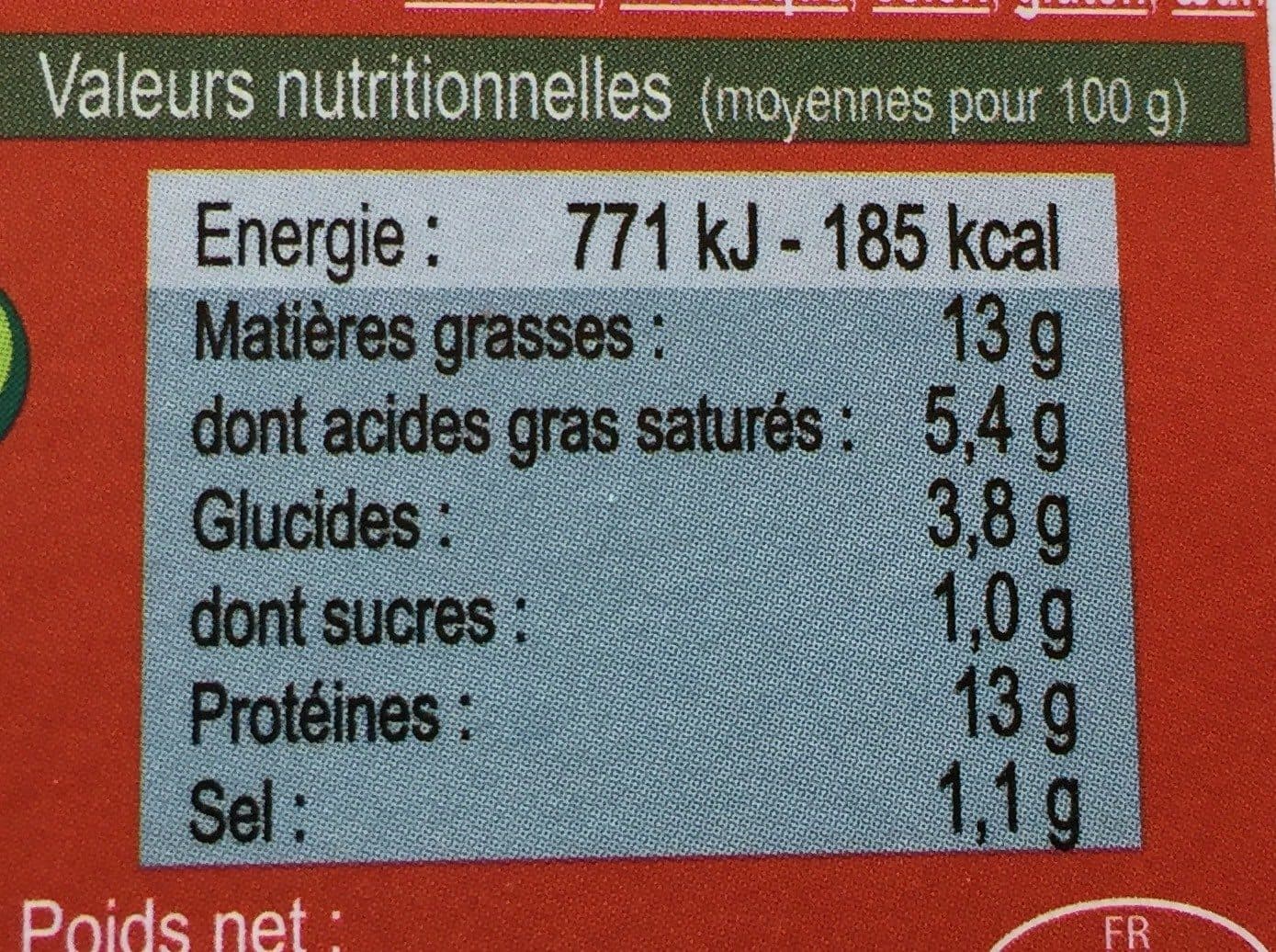 Open Food Facts Rillettes de maquereaux au vin blanc packshot