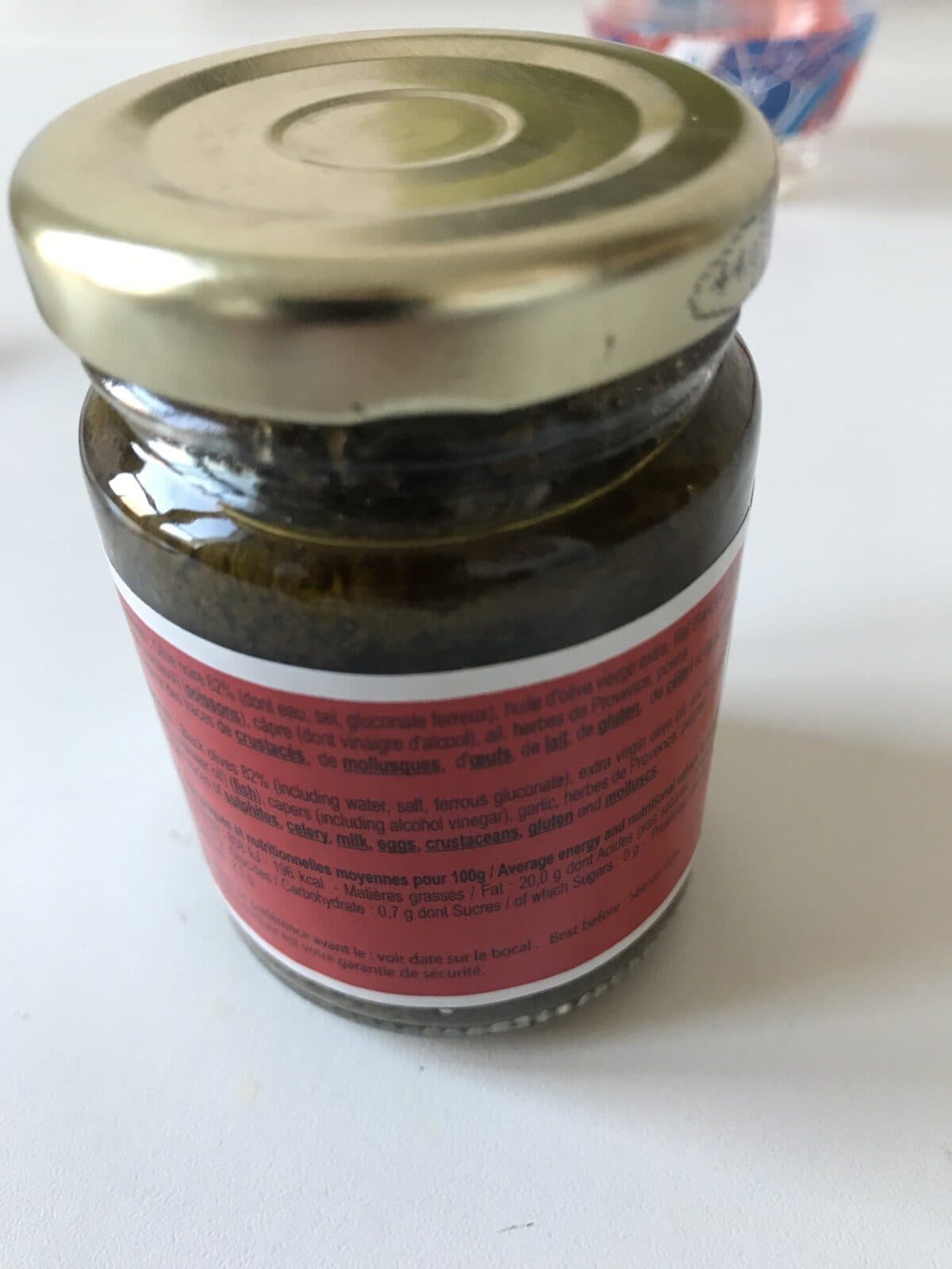 Open Food Facts Tapenade noire packshot