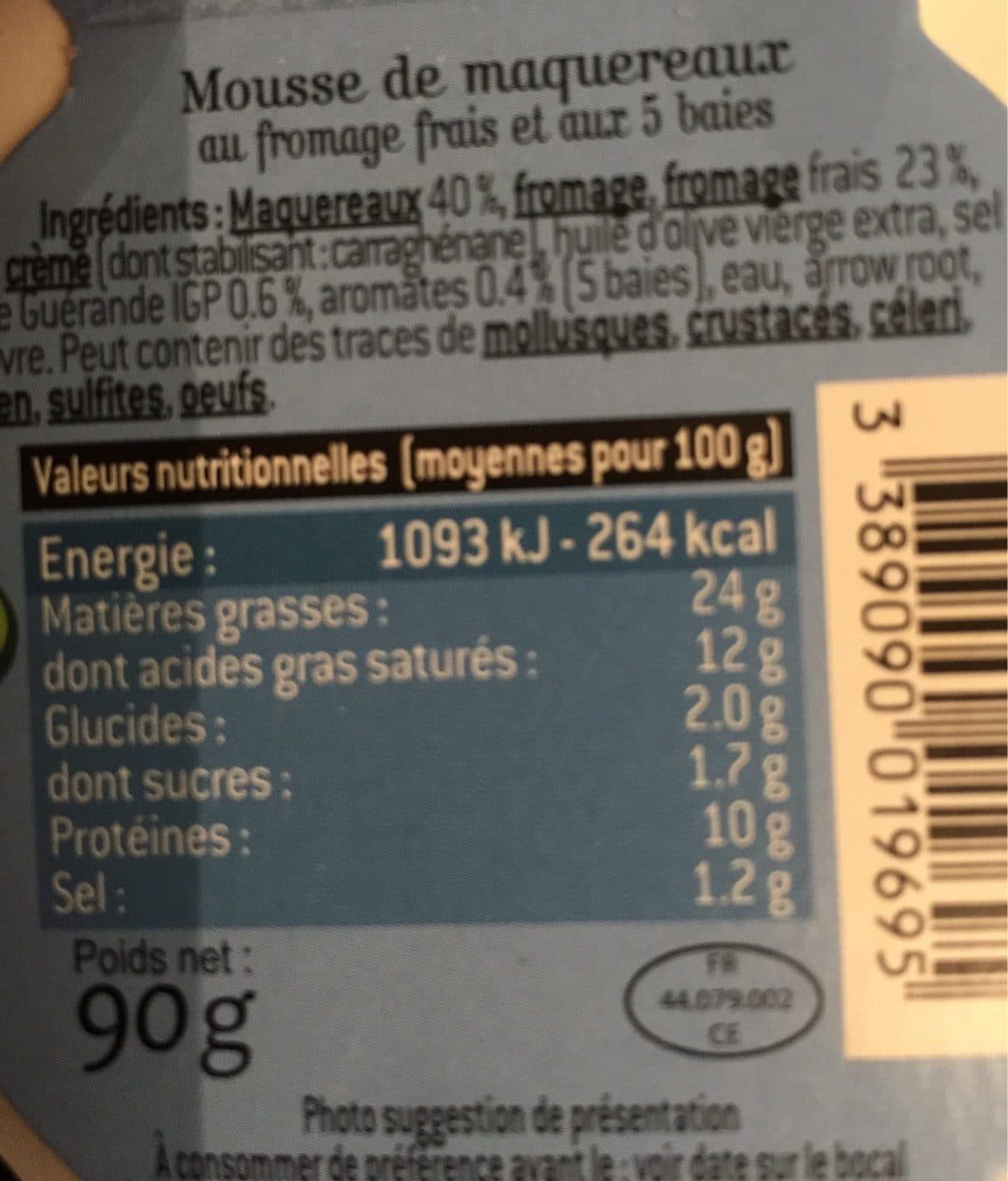 Ty Gwenn Mousse de maquereaux packshot