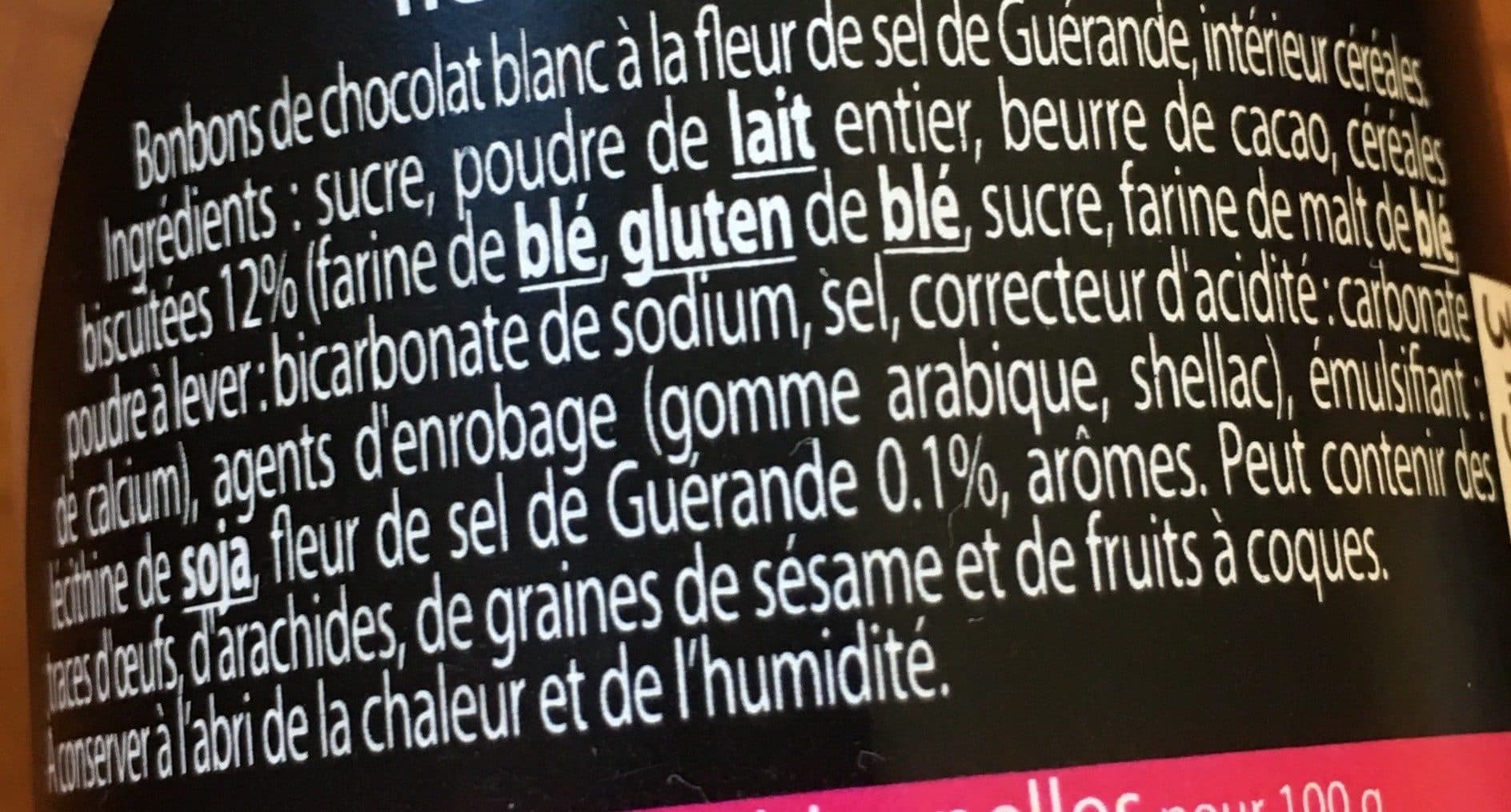 Ty-Gwenn Croustillants à la Fleur de Sel de Guérande Chocolat Blanc packshot