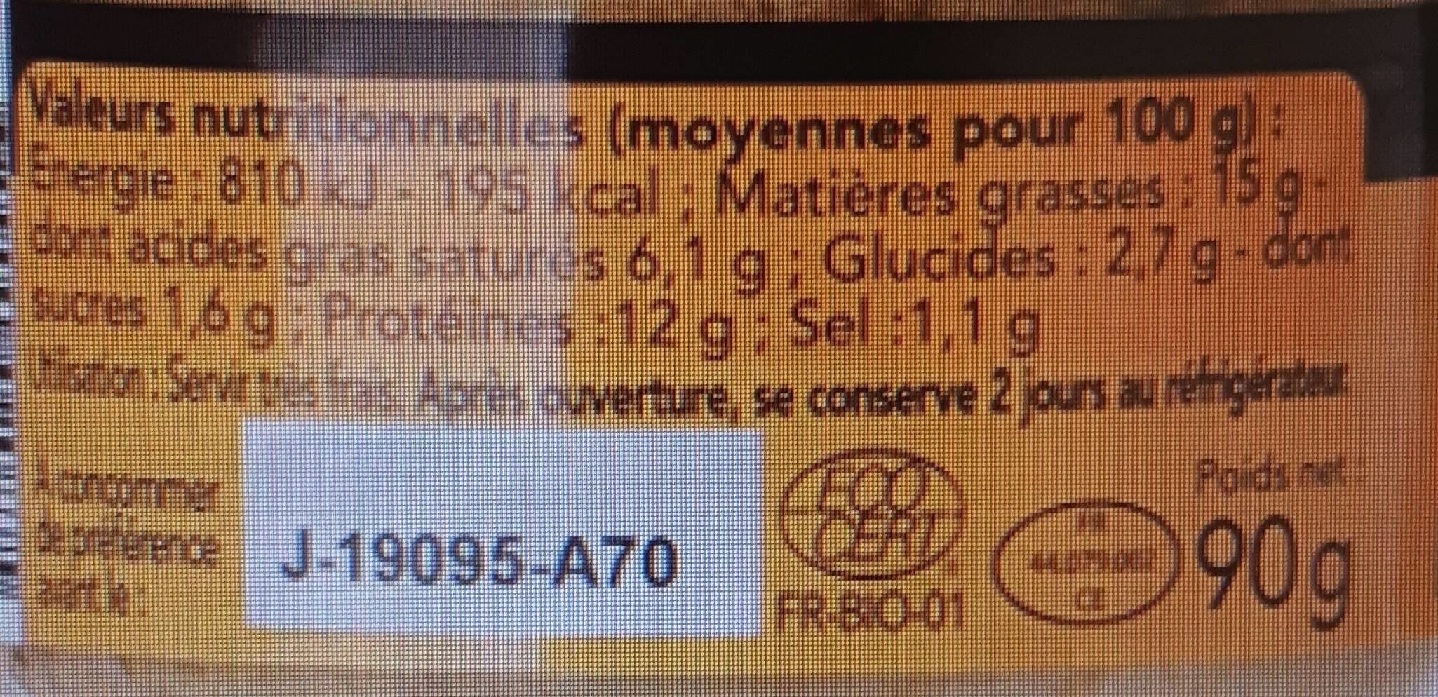 Ty-Gwenn Rillettes maqueraux moutarde bio packshot