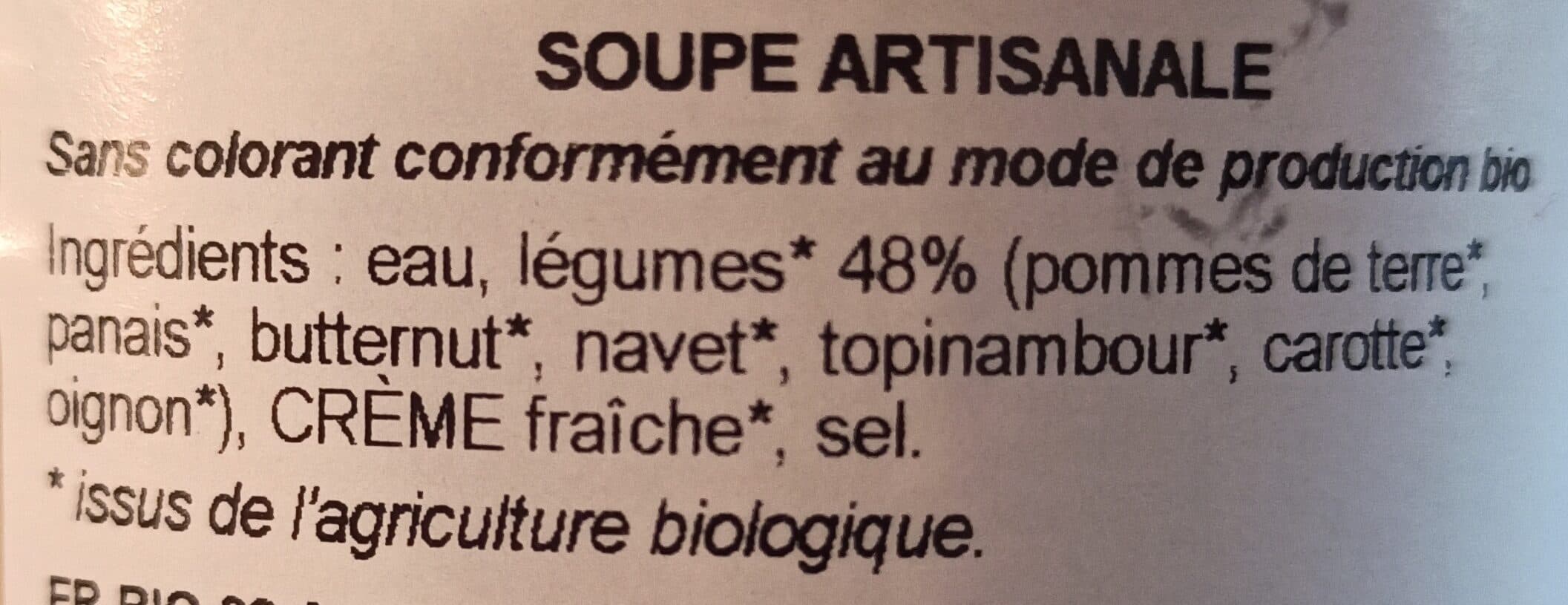 Jean De Quervil Soupe aux legumes oubliés packshot