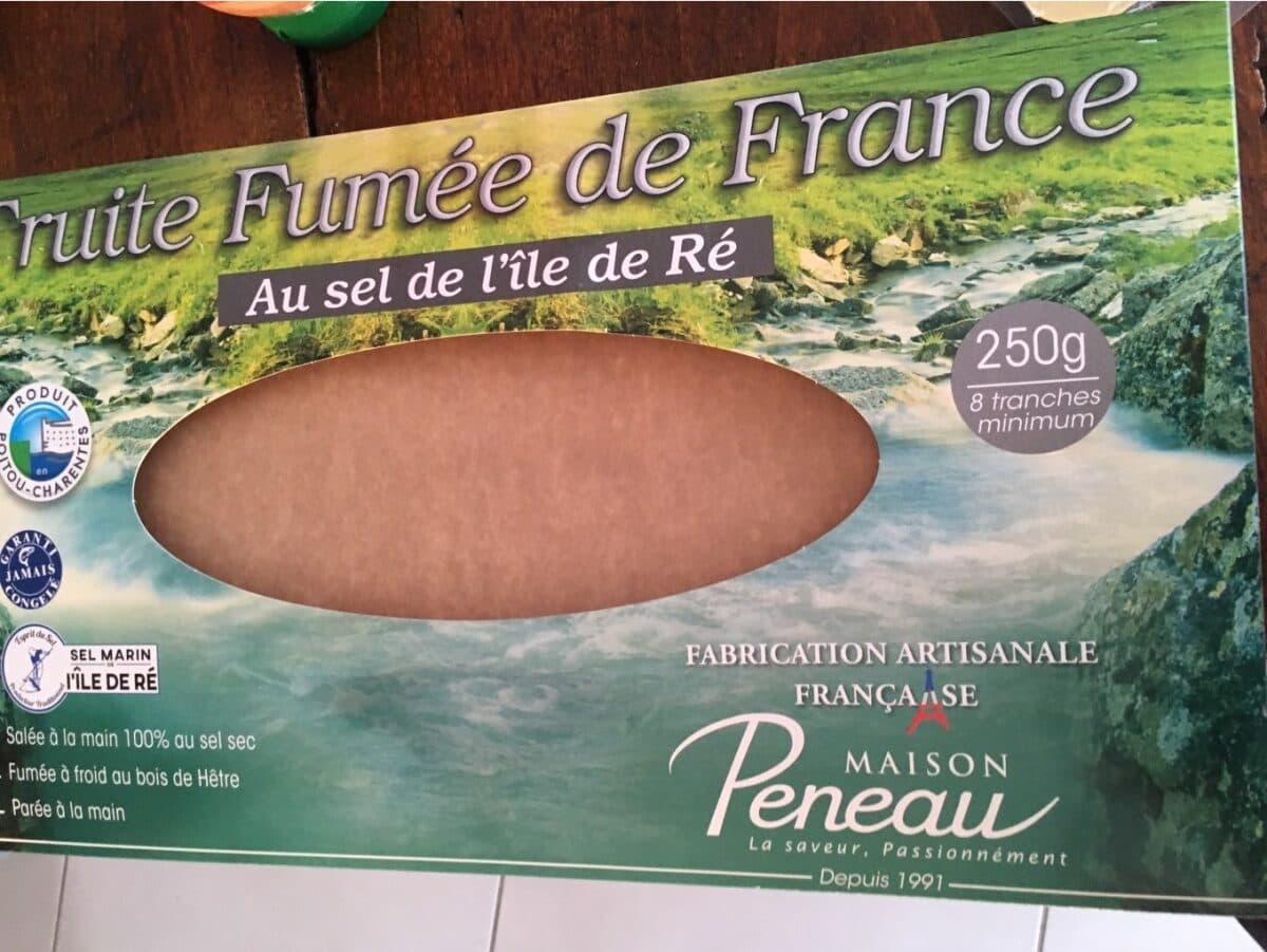 Open Food Facts Truite fumee de france packshot