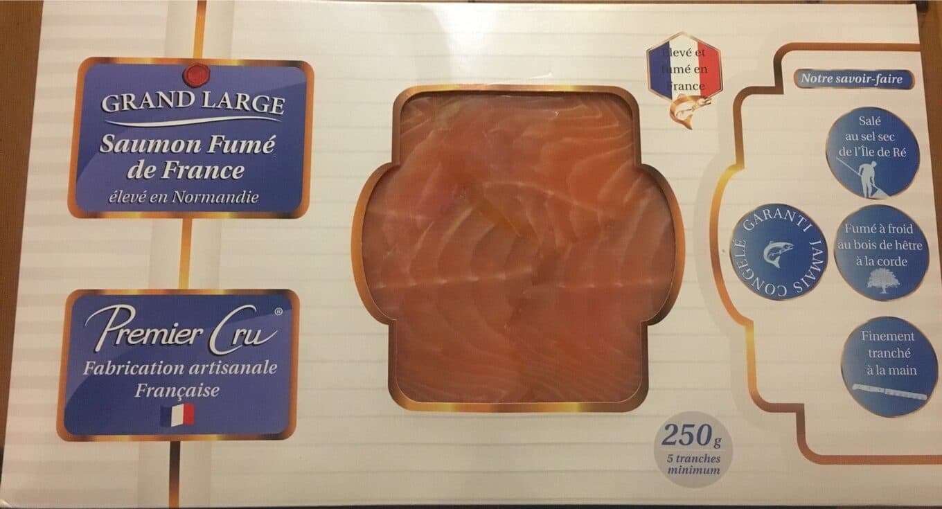 Grand Large Saumon fumé de France packshot