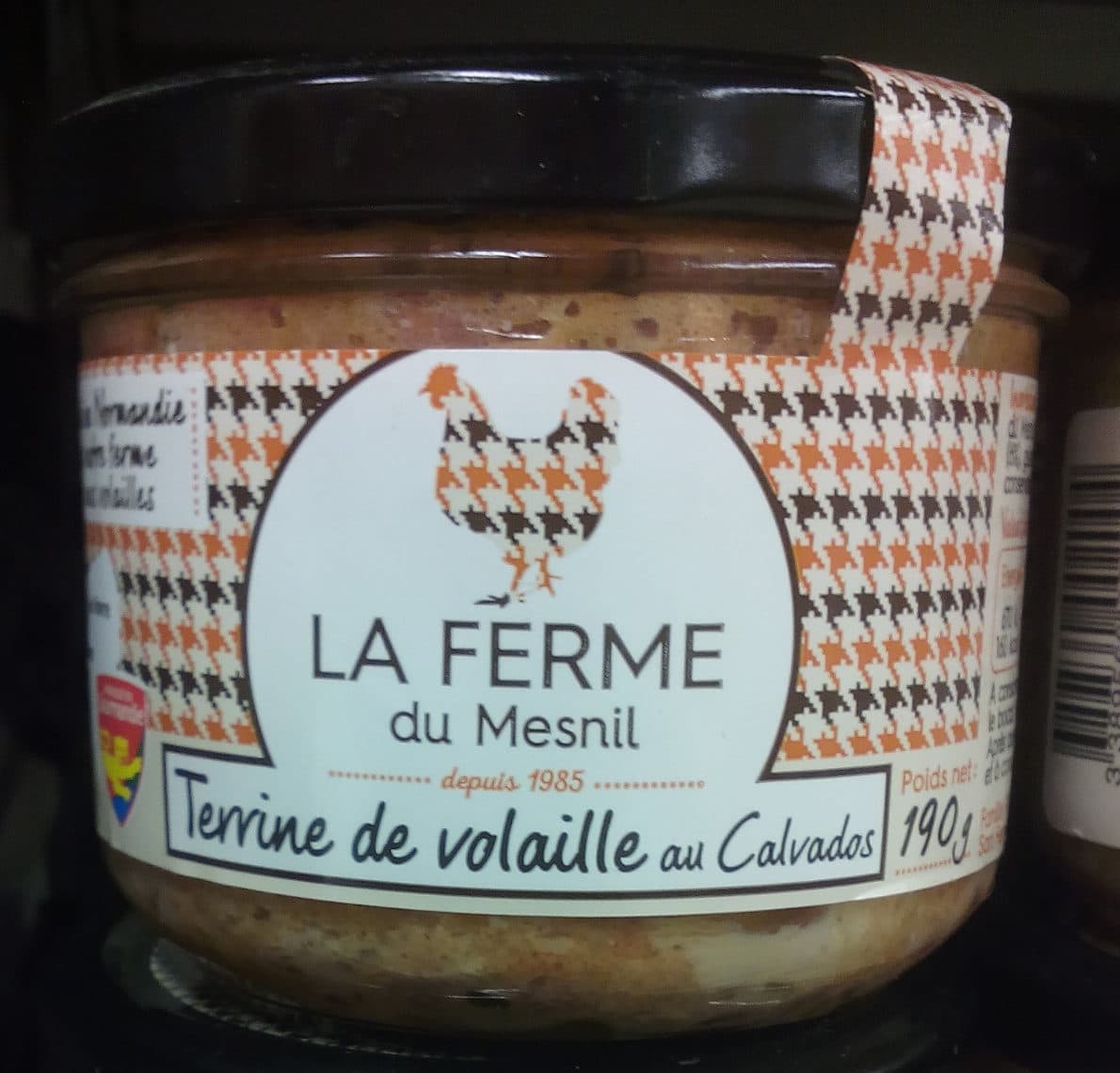 La Ferme du Mesnil Rillettes de volaille packshot