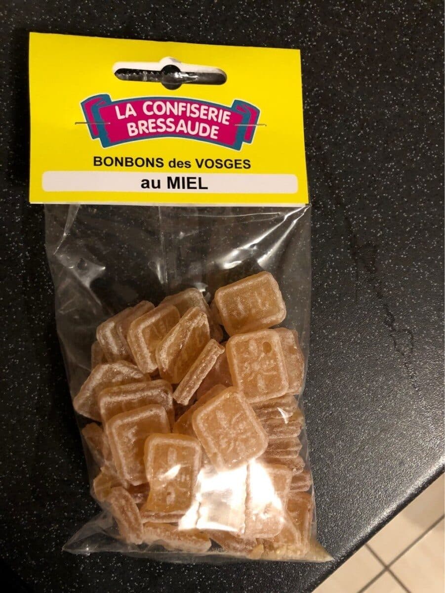 LA CONFISERIE BRESSAUDE Bonbons des Vosges au miel LA CONFISERIE BRESSAUDE packshot