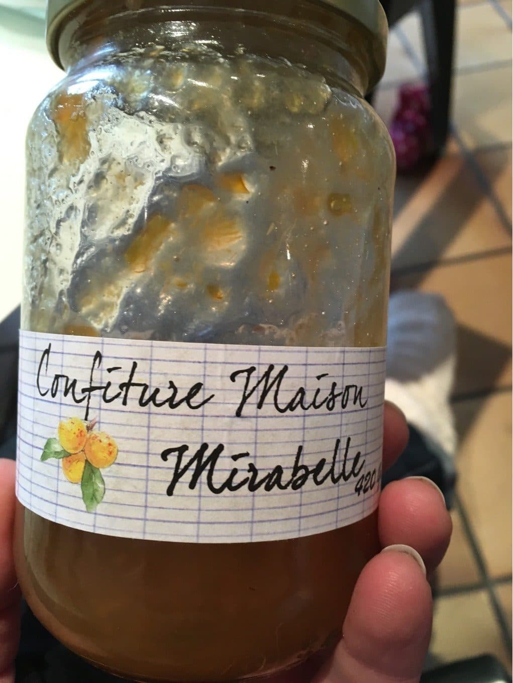 La Confiserie Bressaude Confiture maison mirabelle packshot