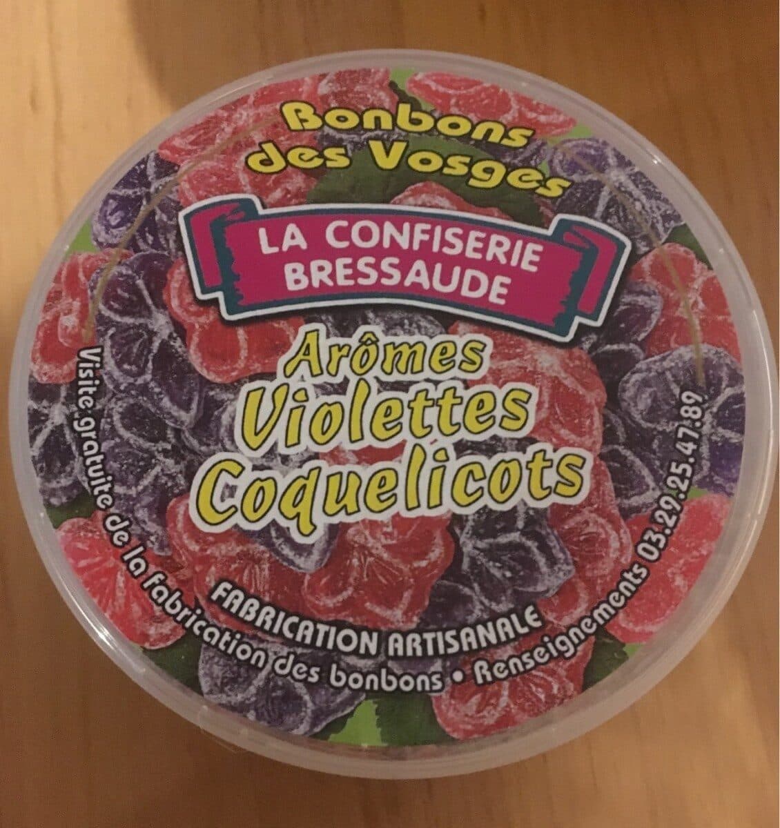 La Confiserie Bressaude Bonbons des Vosges packshot