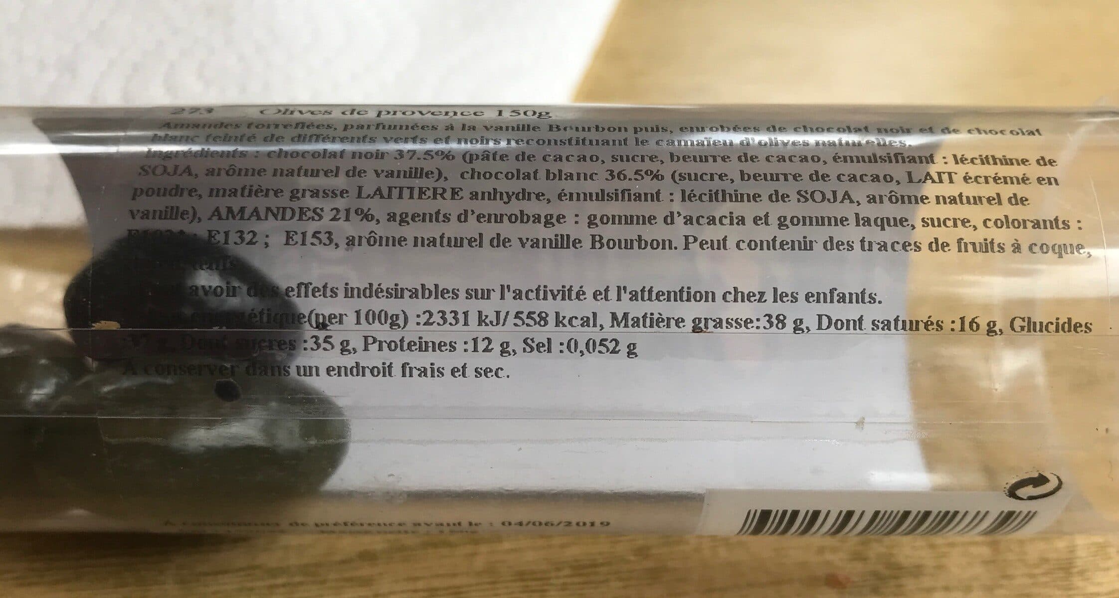 Open Food Facts Olives de Provence packshot