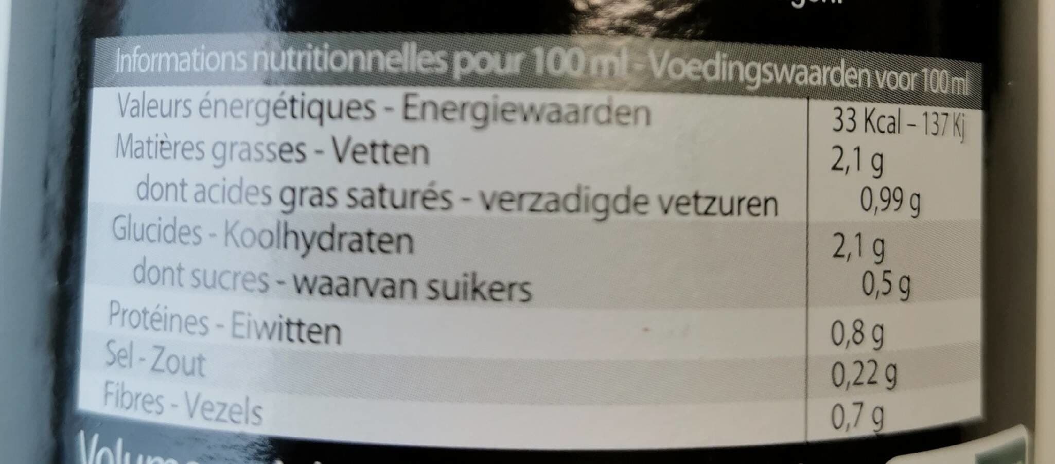 La Conquete Des Saveurs Veloute brocolis courgette packshot