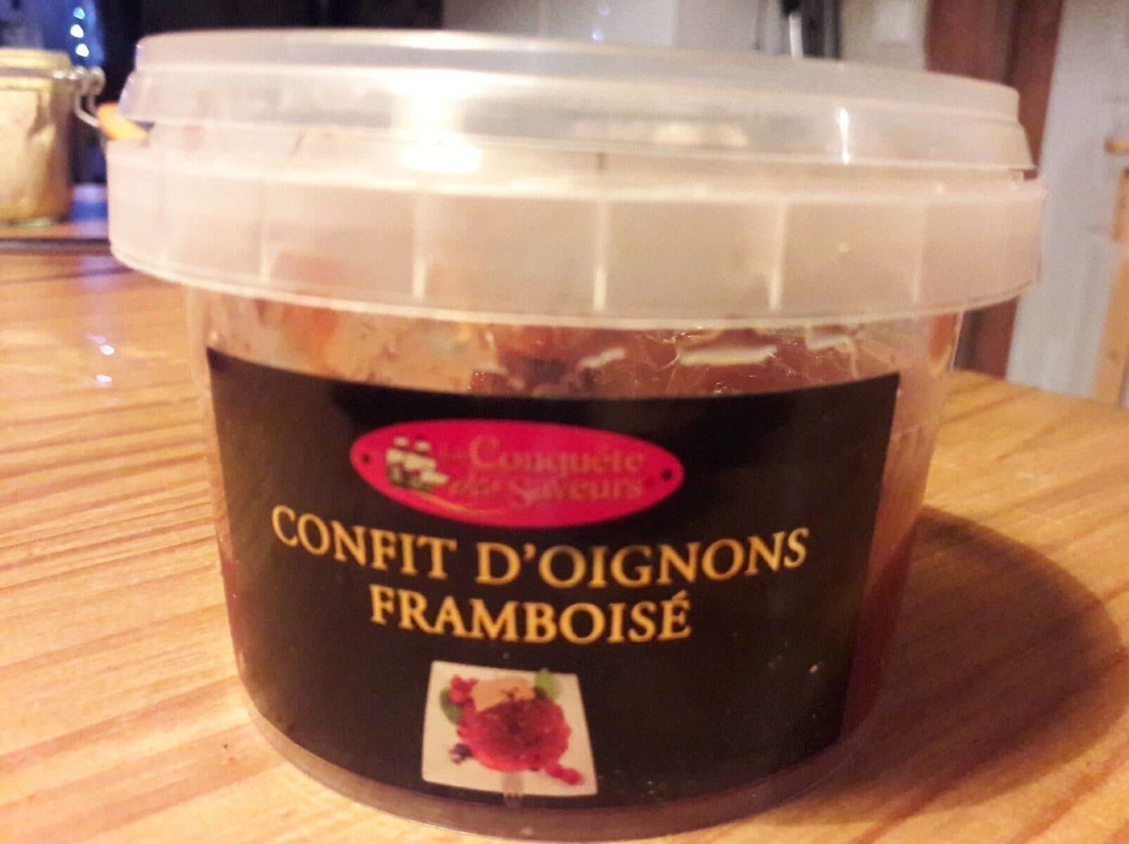 La Conquête Des Saveurs Confit d'oignons framboisé packshot