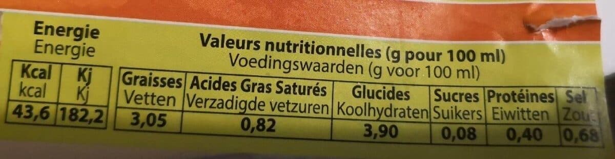 La Conquête des Saveurs Veloute De Carottes packshot