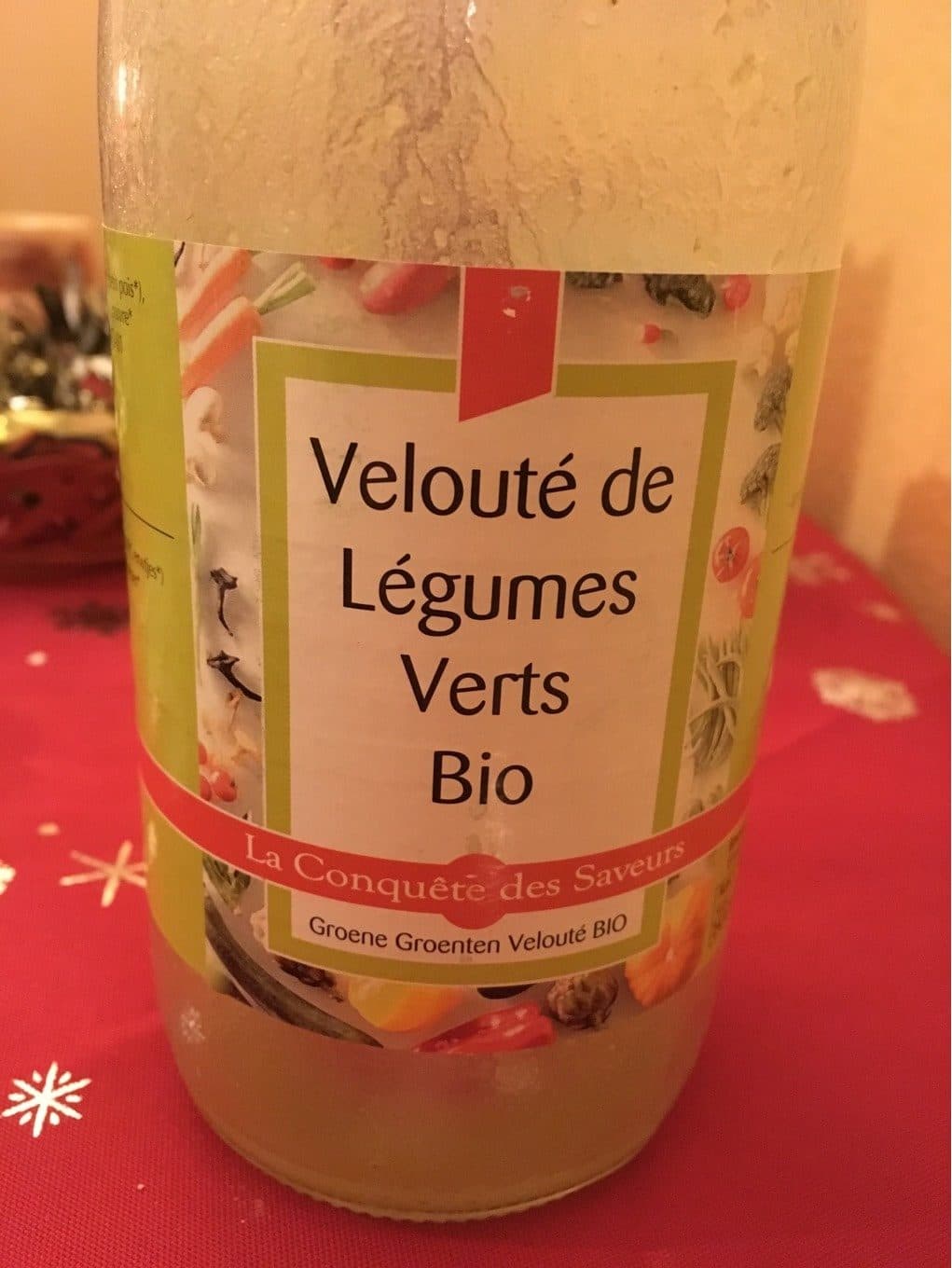 La Conquete Des Saveurs Velouté de legumes verts bio packshot