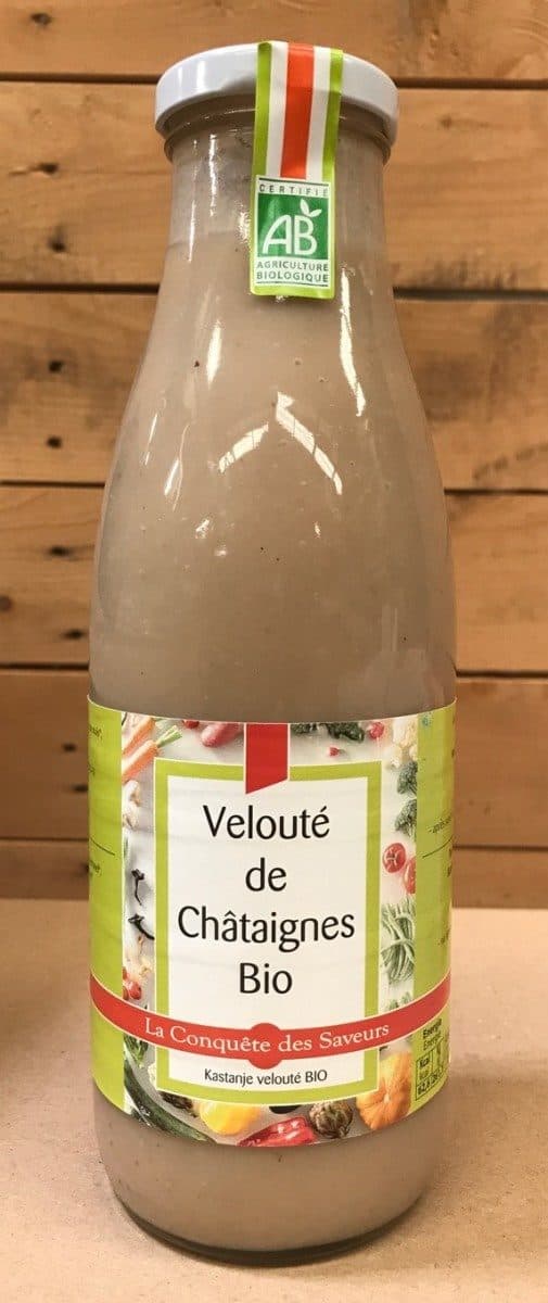 La Conquête des Saveurs Velouté de châtaignes Bio packshot