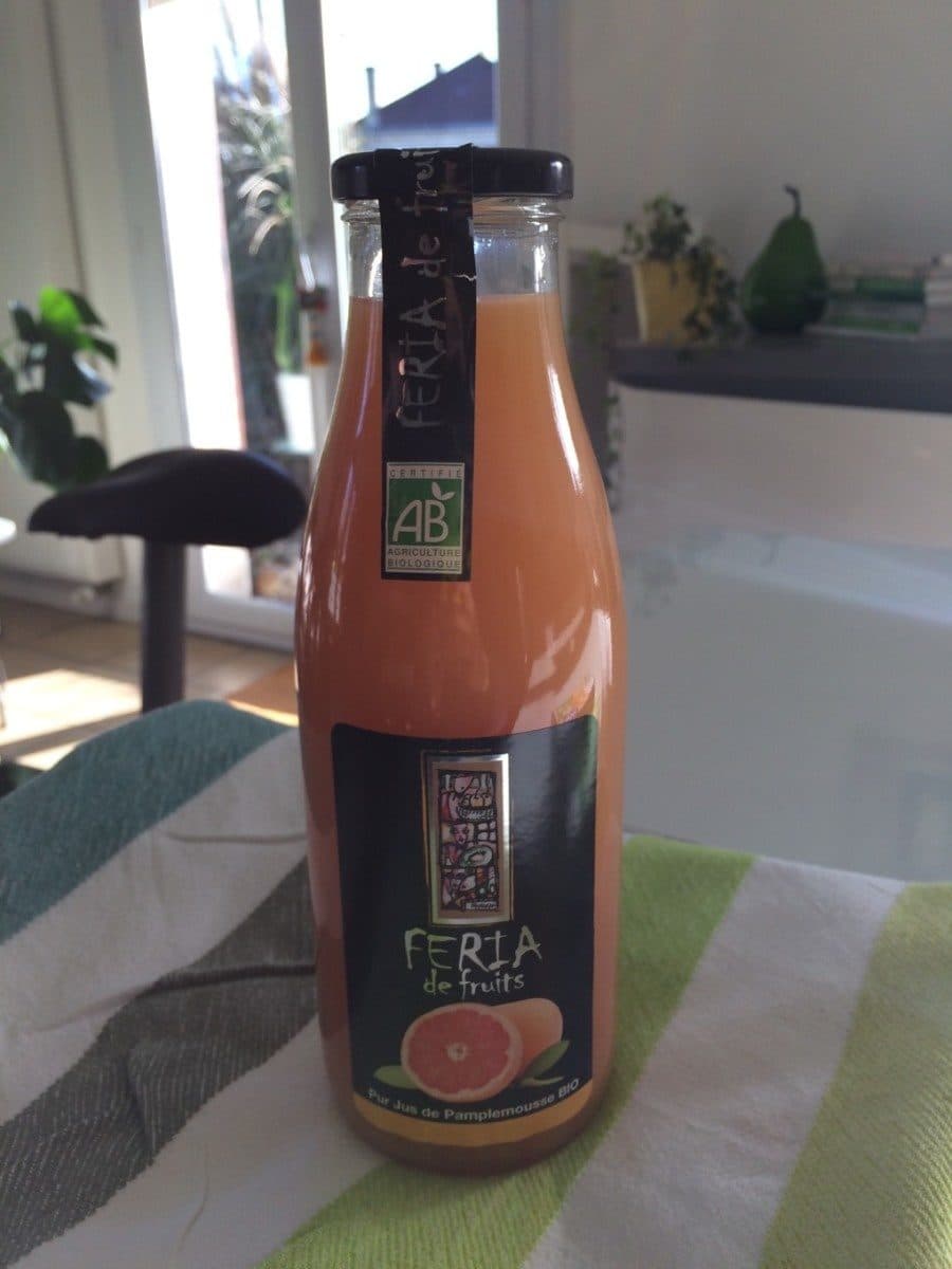 Open Food Facts Pur jus de pamplemousse BIO packshot