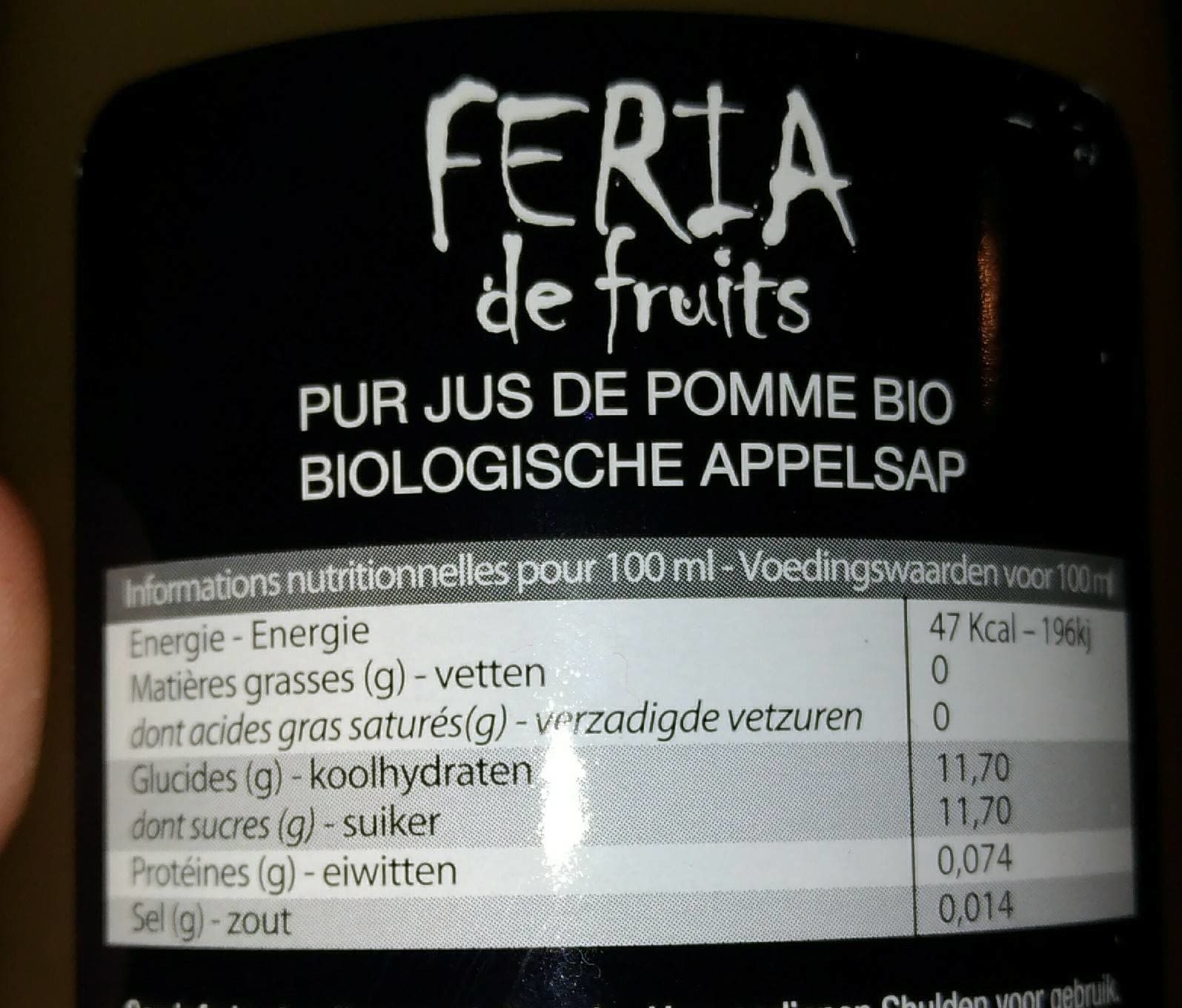 Féria De Fruit CASINO Féria de fruits Jus de pomme packshot