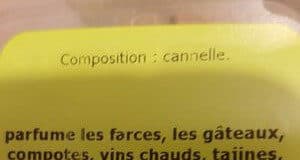 Open Food Facts Cannelle moulue packshot