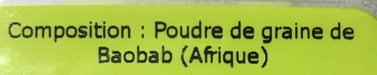 Open Food Facts Fruit du Baobab packshot