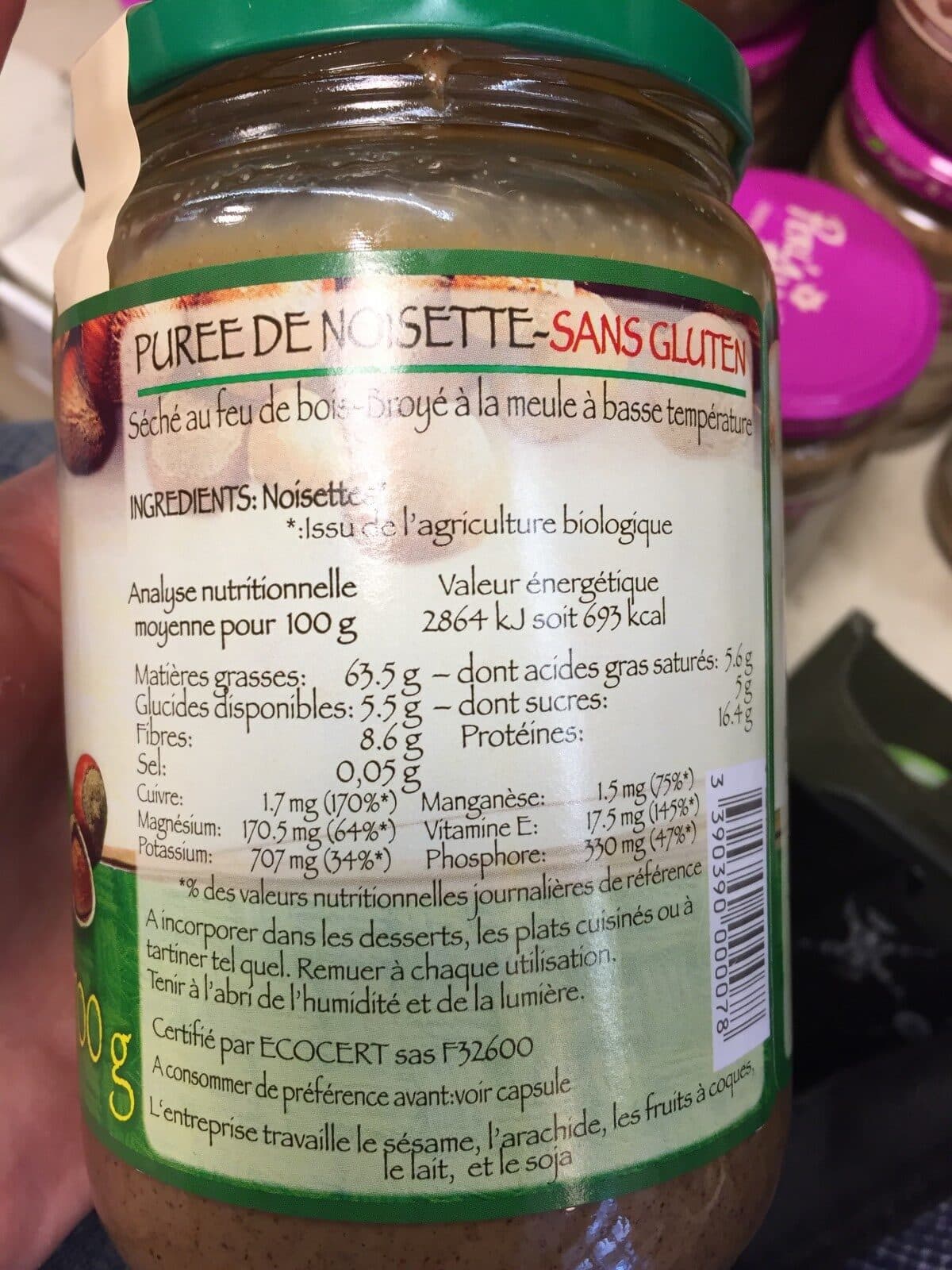 Jean Hervé Purée de noisette packshot