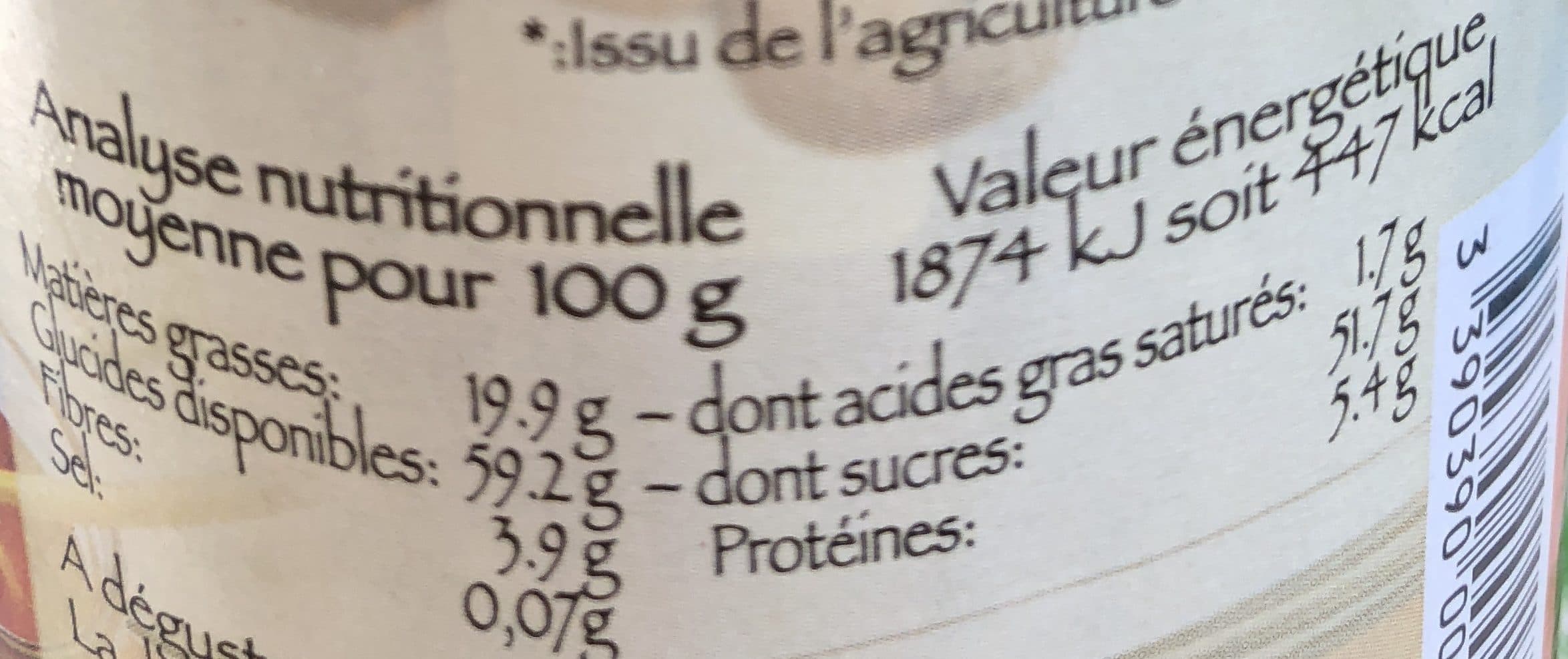 Jean Hervé Miel Noisette packshot